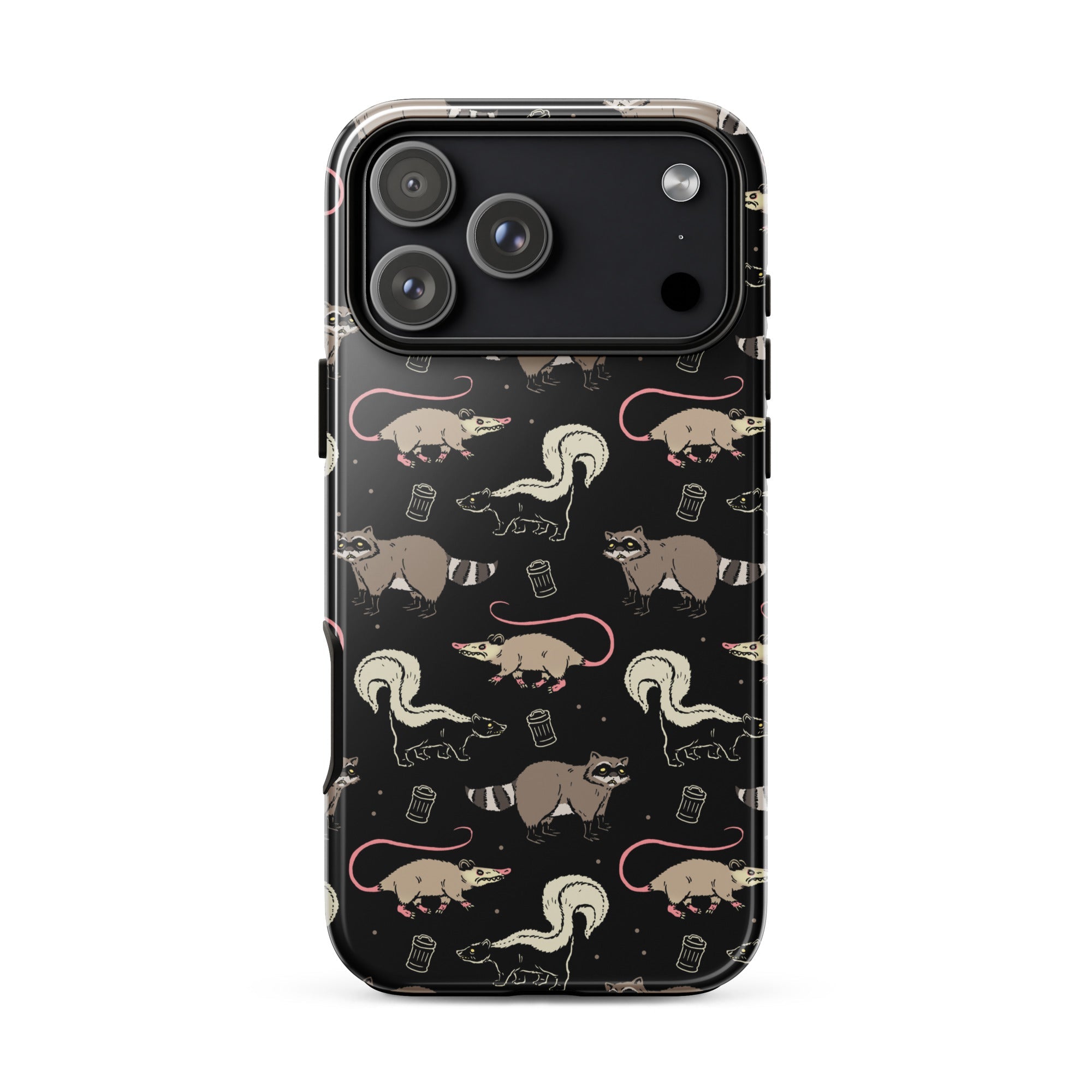 Murder Apparel Garbage Cats iPhone Case