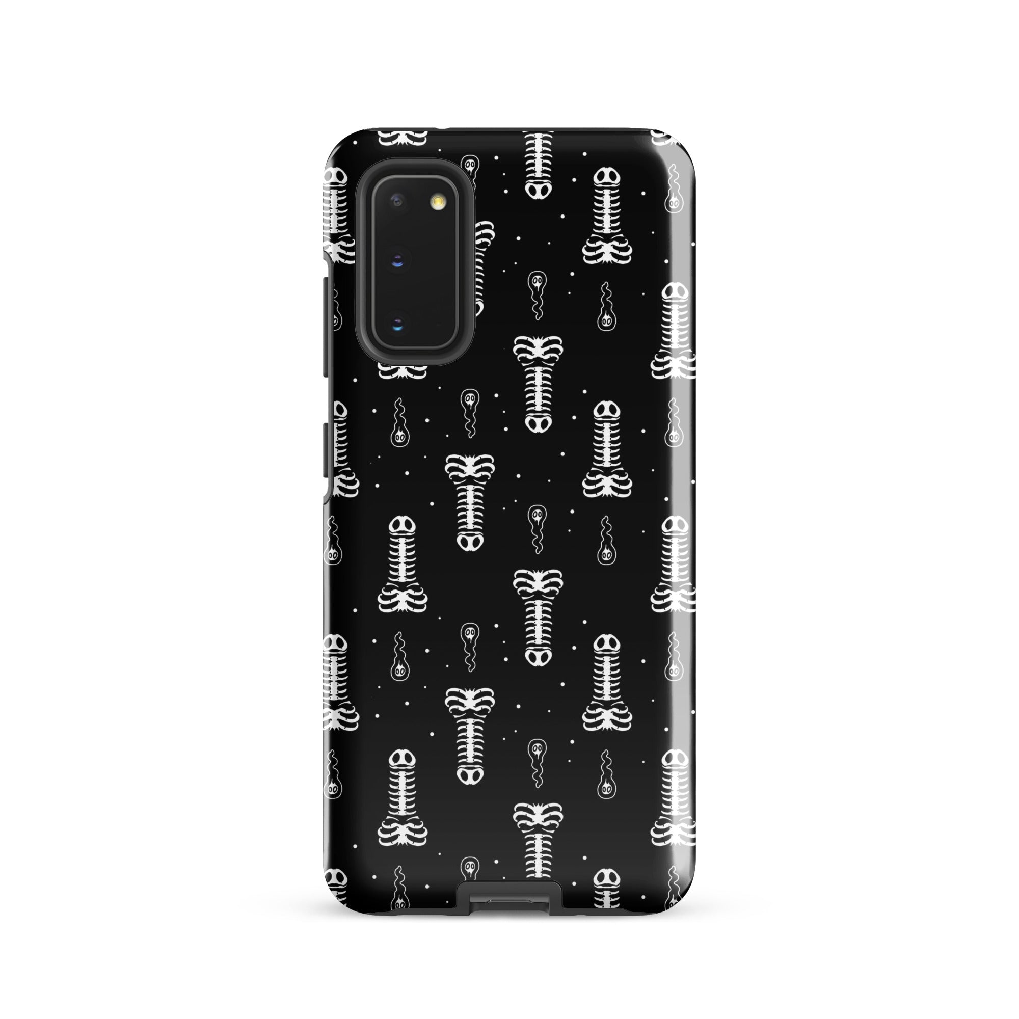 Murder Apparel Skeleton Penis Boner Samsung Case
