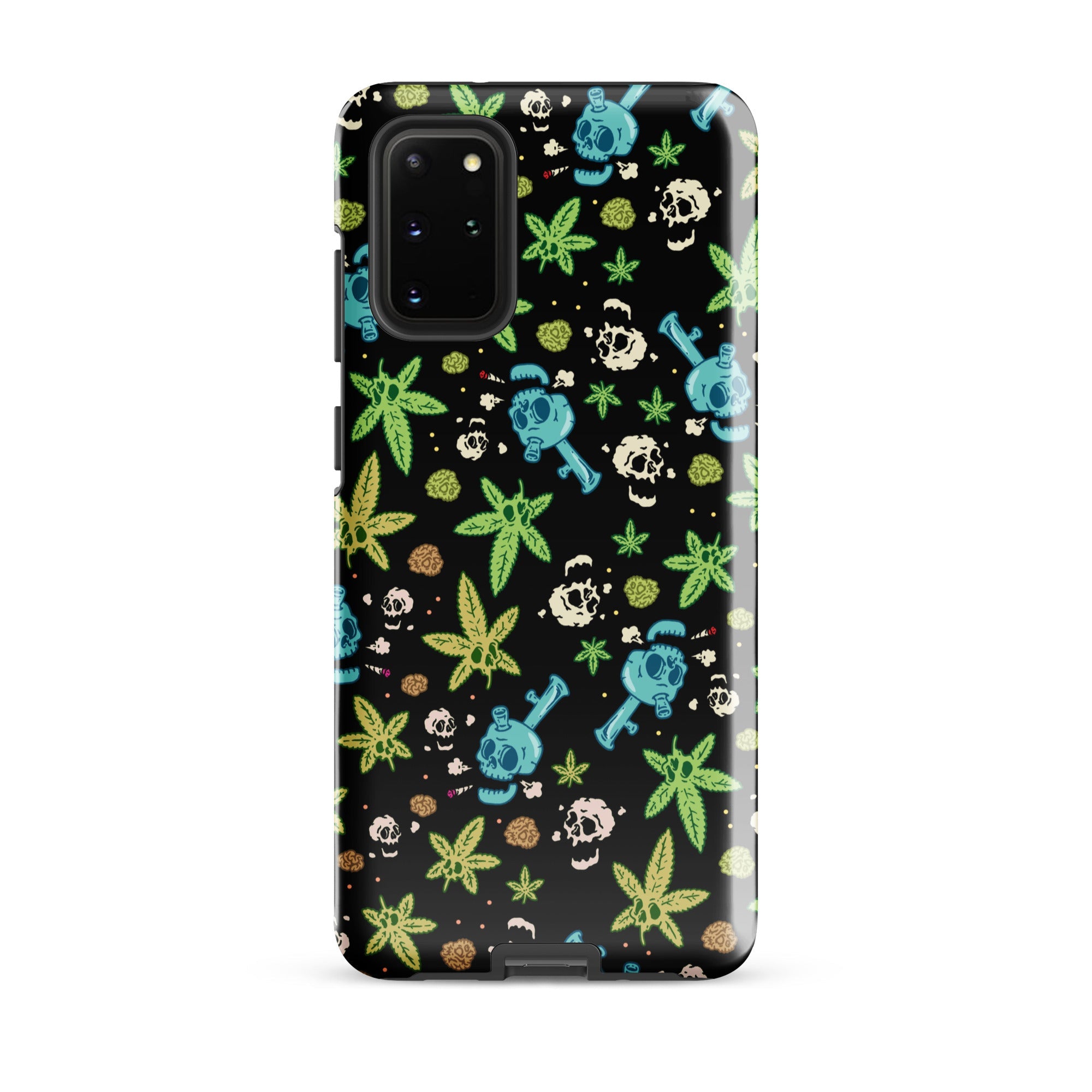 Murder Apparel Weed And Skulls Samsung Case