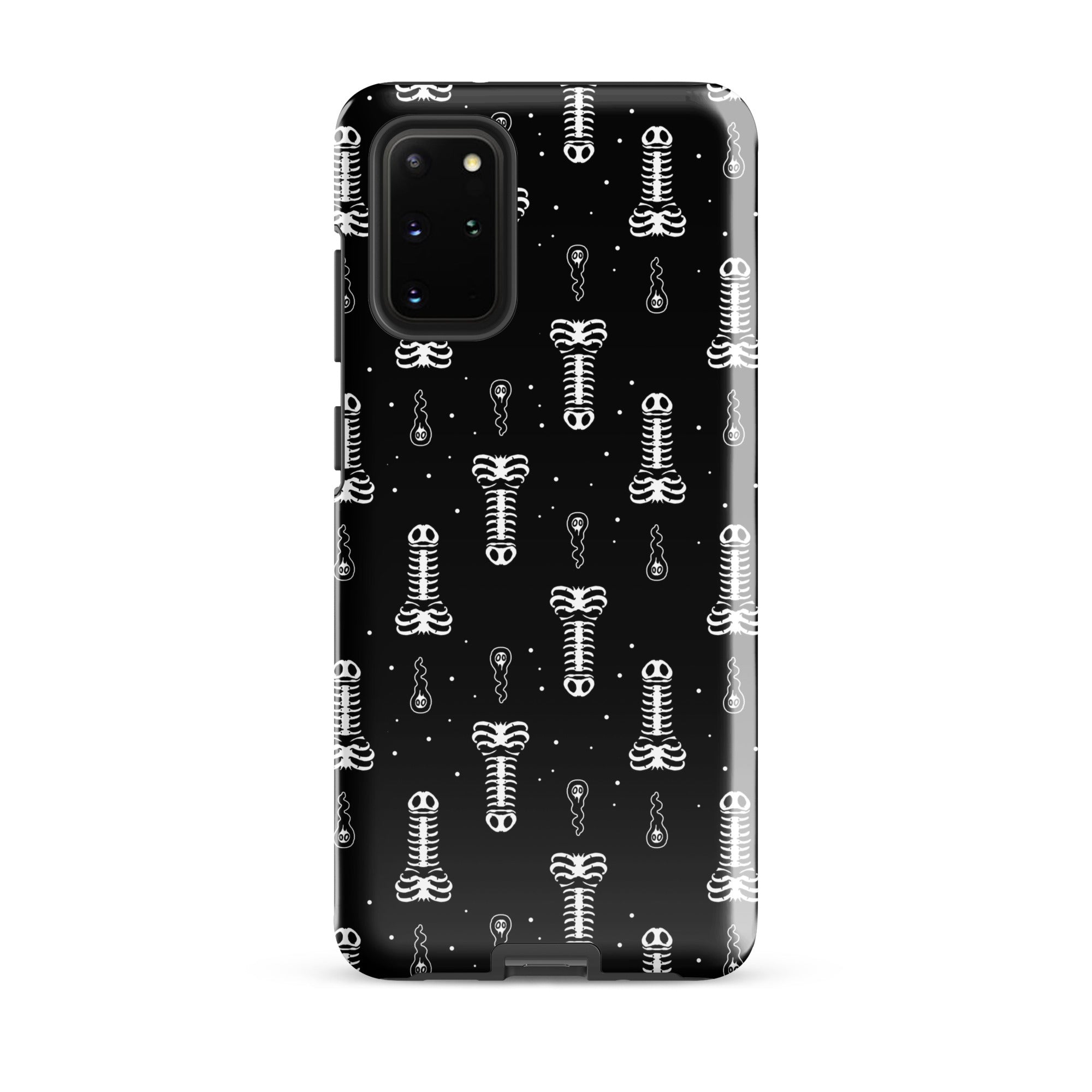 Murder Apparel Skeleton Penis Boner Samsung Case