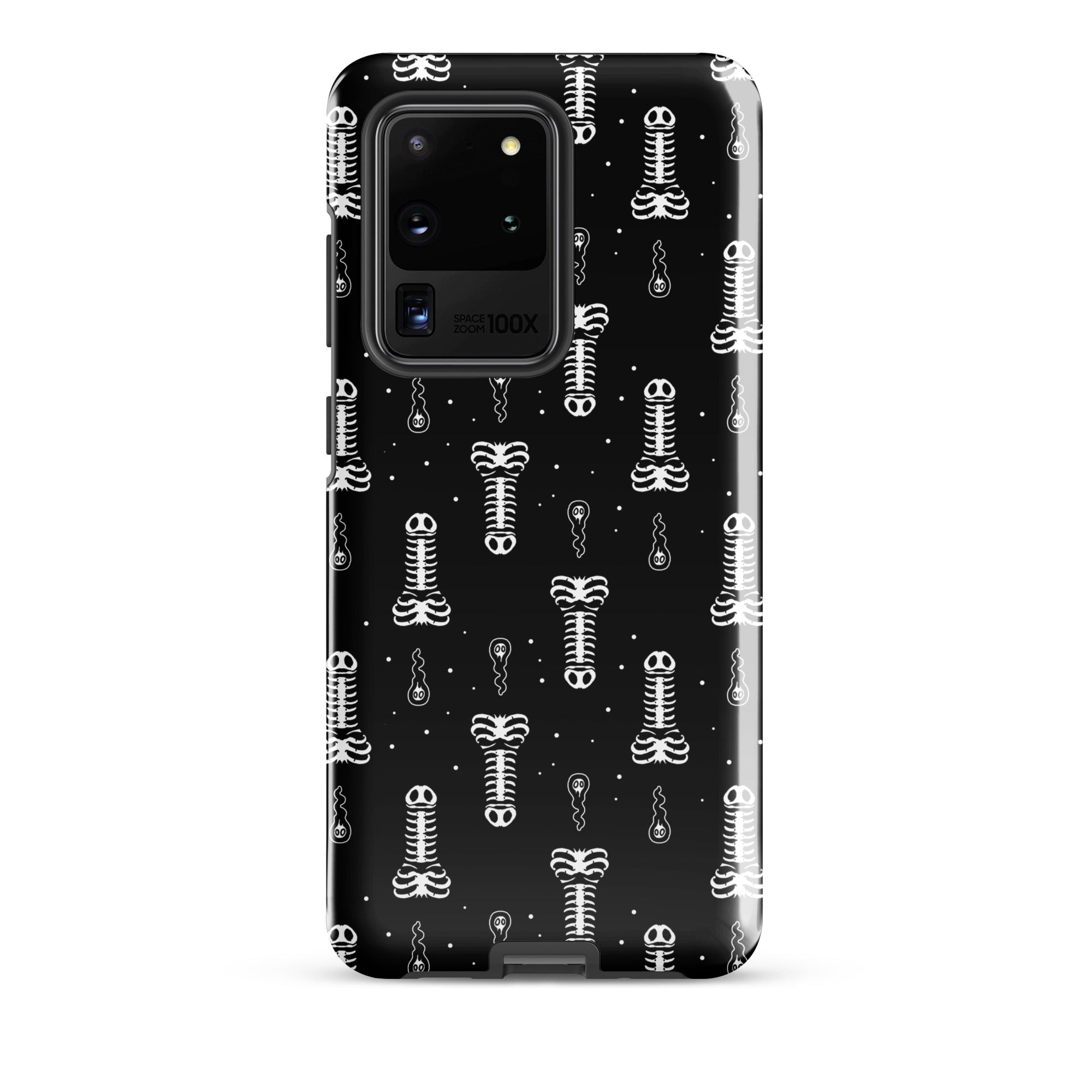 Murder Apparel Skeleton Penis Boner Samsung Case