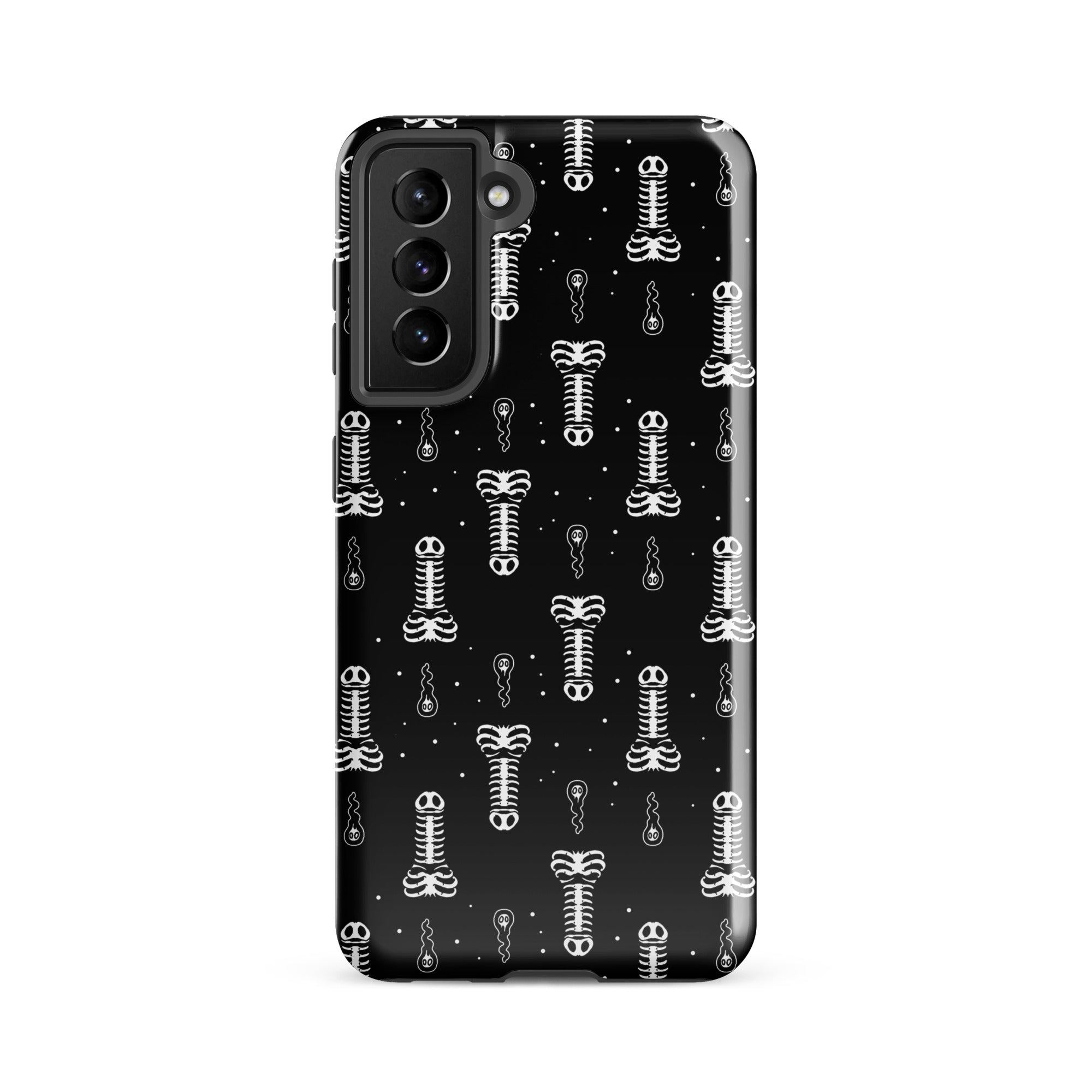 Murder Apparel Skeleton Penis Boner Samsung Case