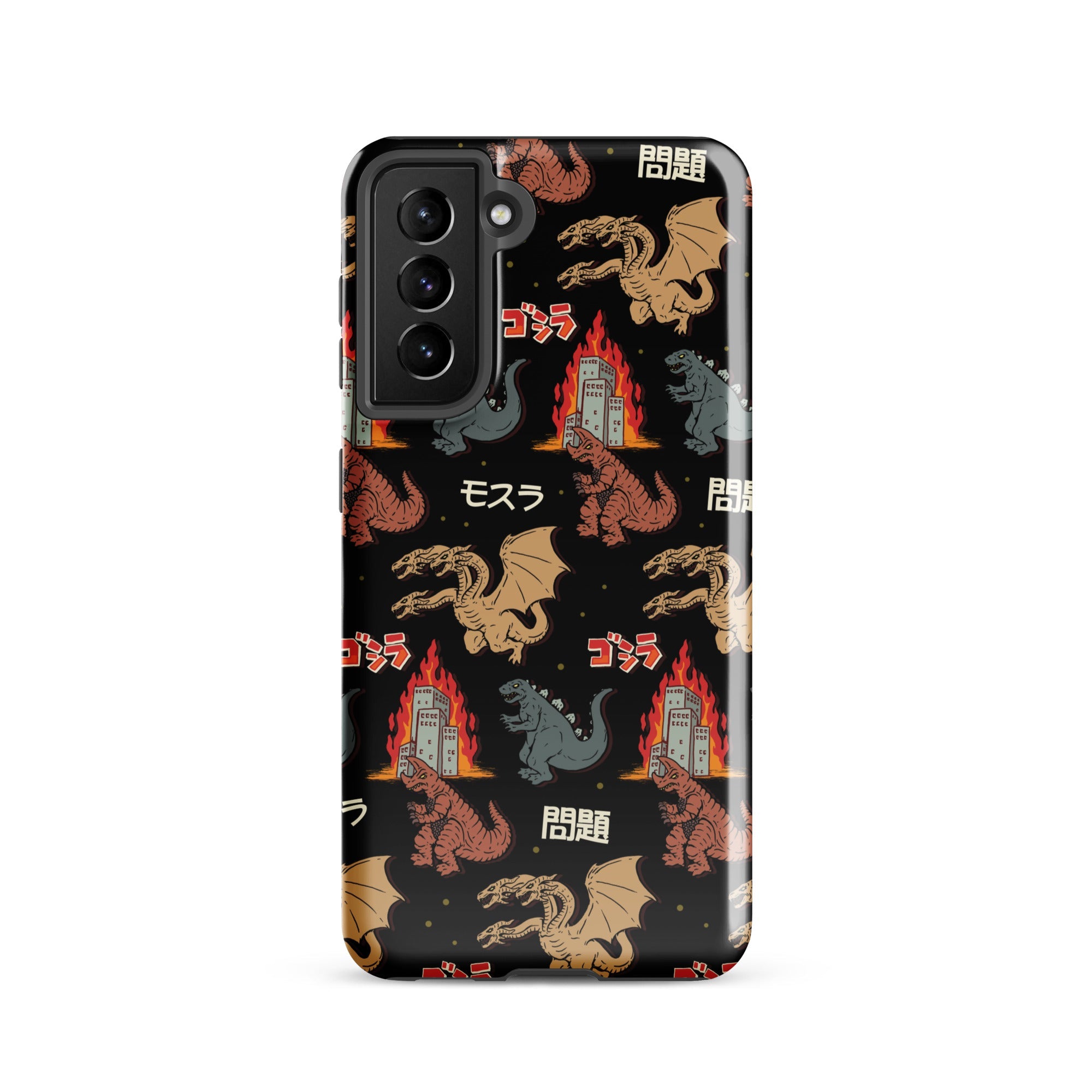 Murder Apparel Godzilla And Friends Samsung Case