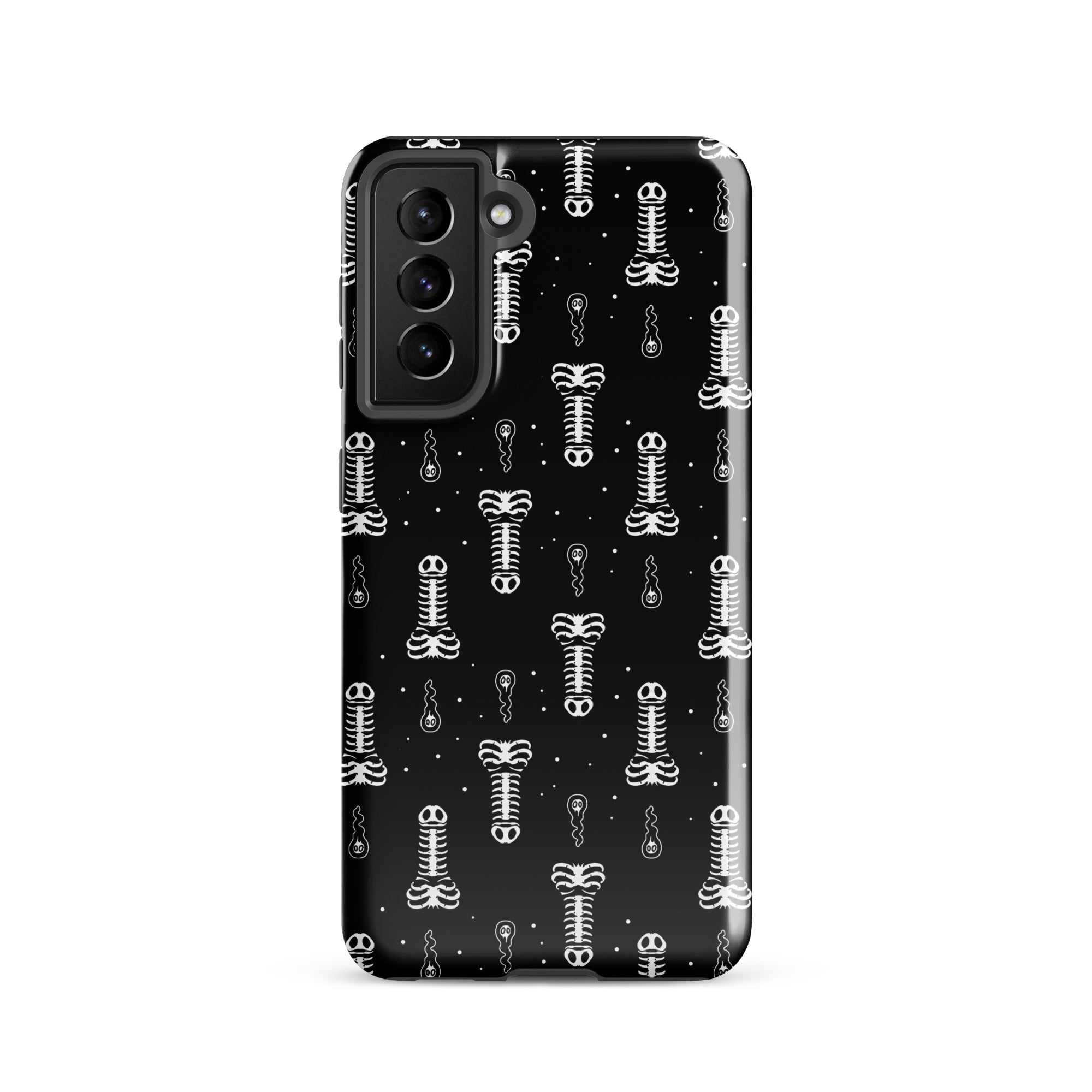 Murder Apparel Skeleton Penis Boner Samsung Case