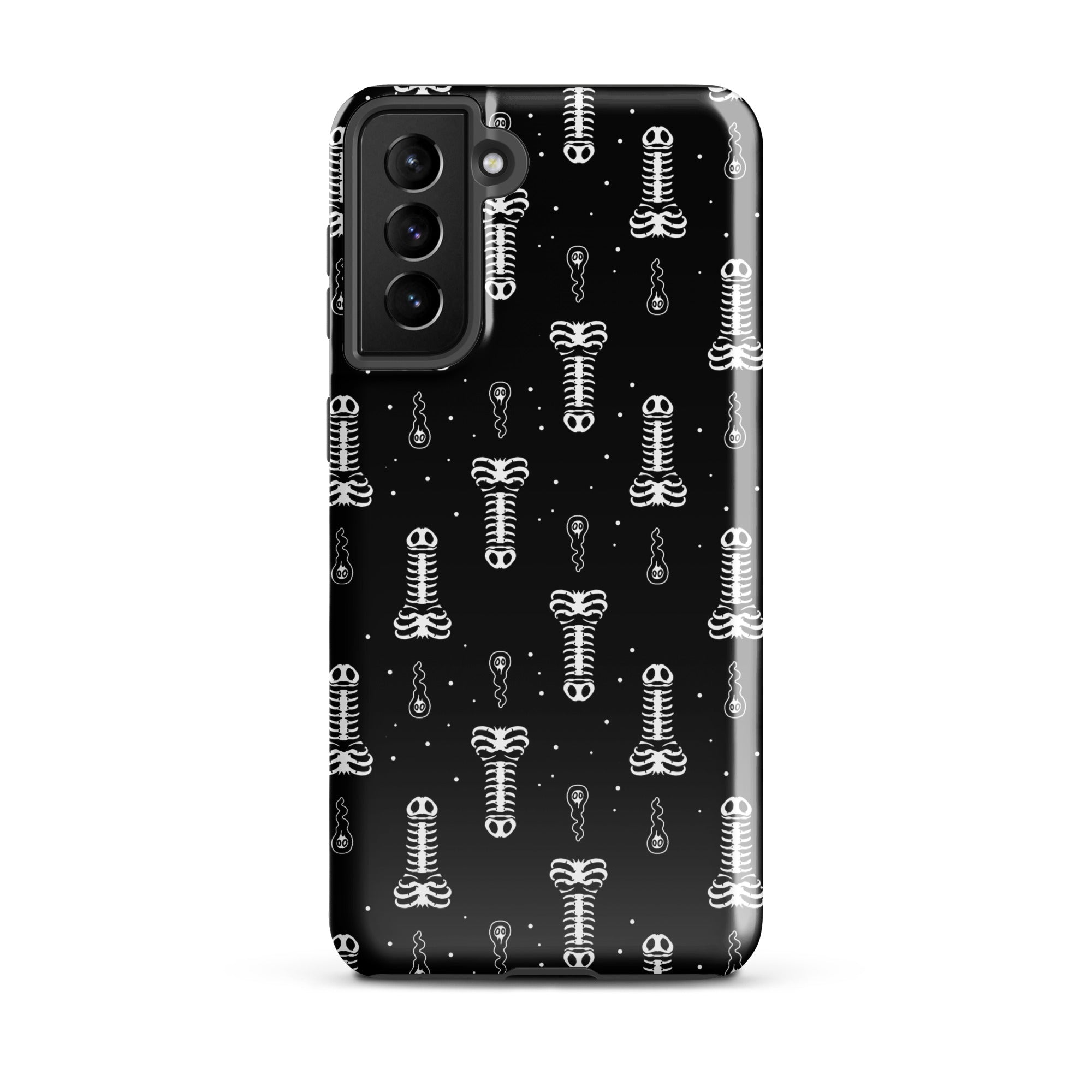 Murder Apparel Skeleton Penis Boner Samsung Case
