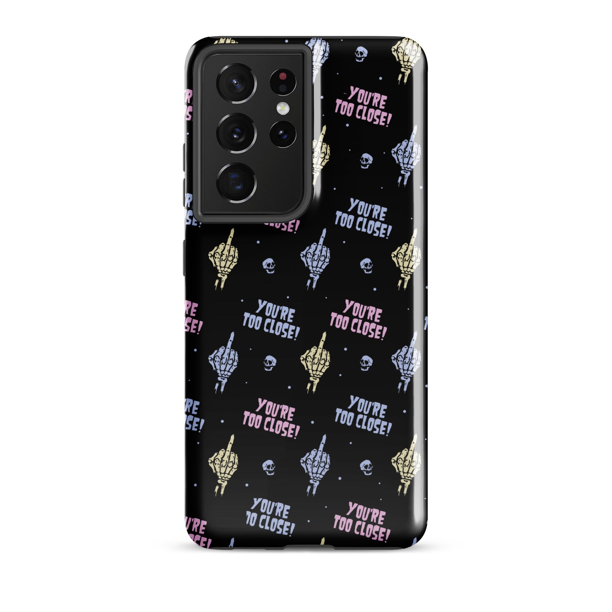 Murder Apparel You're Too Close Samsung Case
