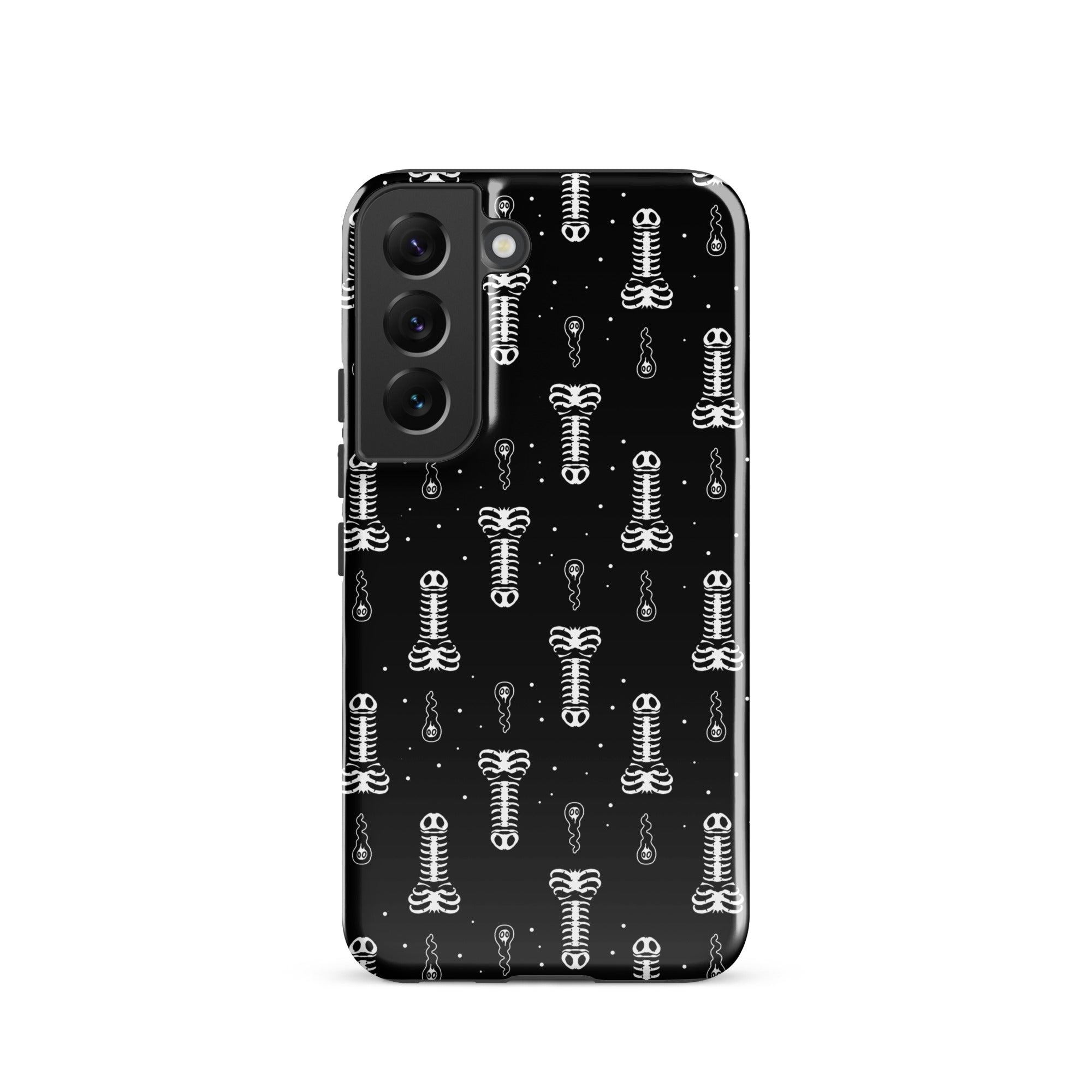 Murder Apparel Skeleton Penis Boner Samsung Case