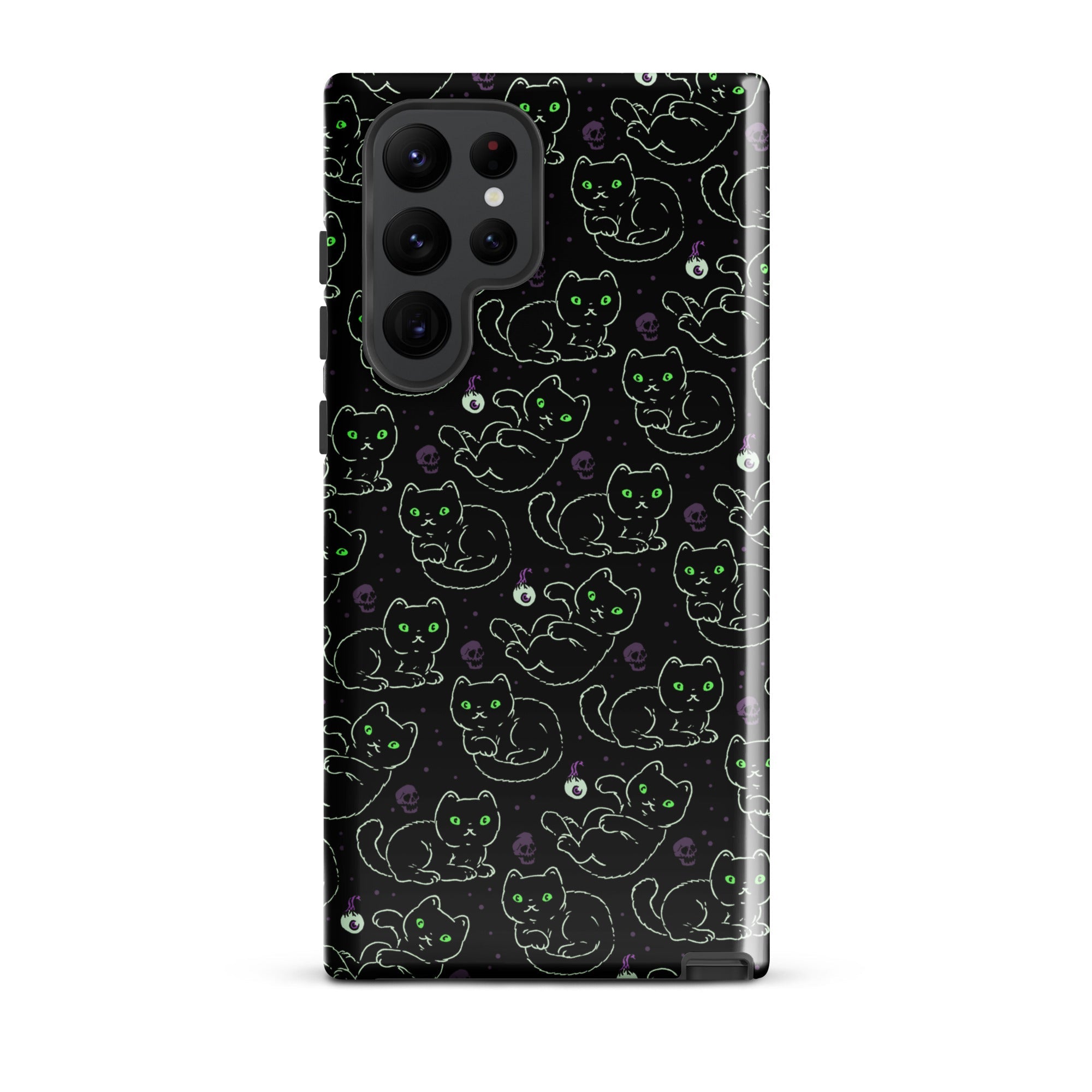 Murder Apparel Black Cats Samsung Case