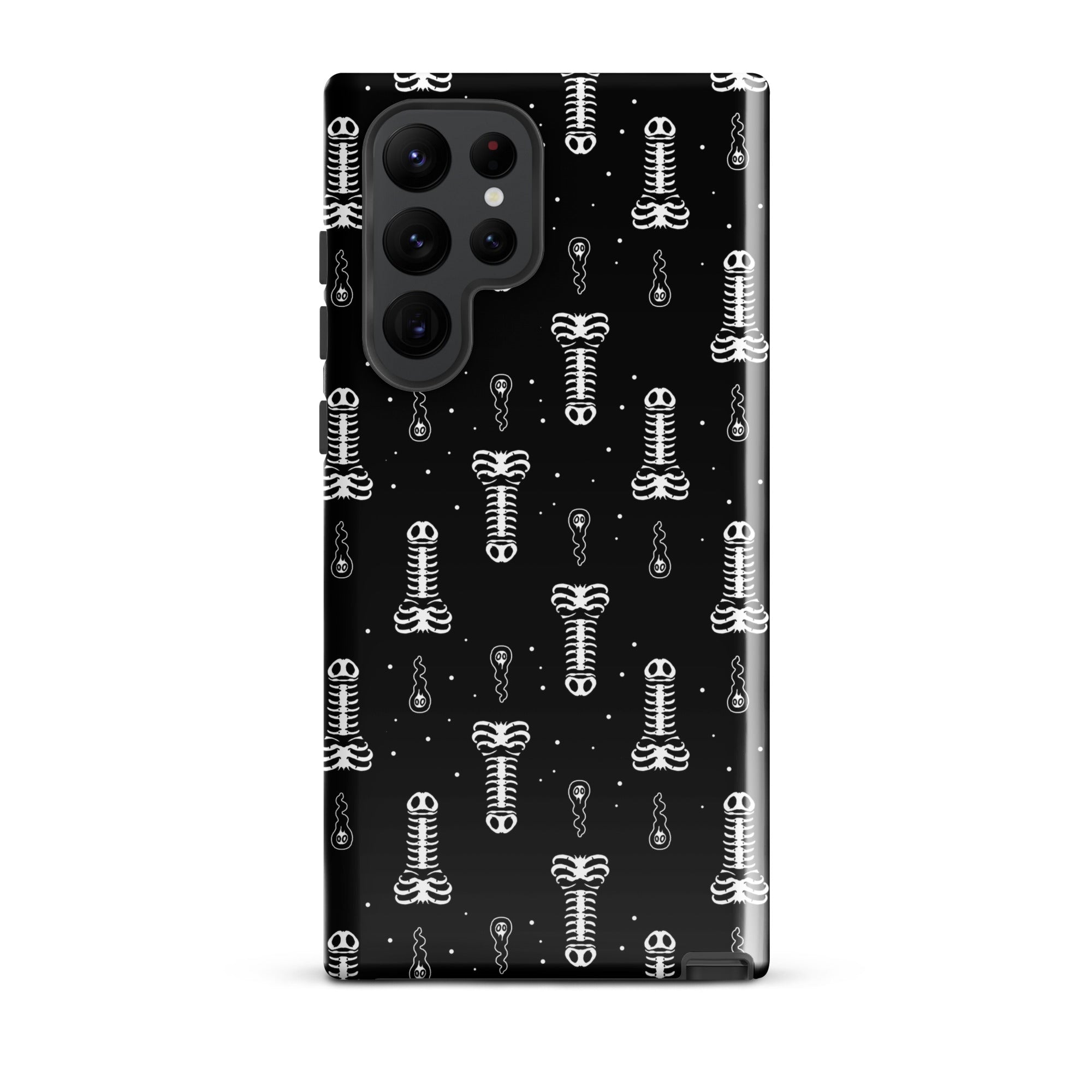 Murder Apparel Skeleton Penis Boner Samsung Case