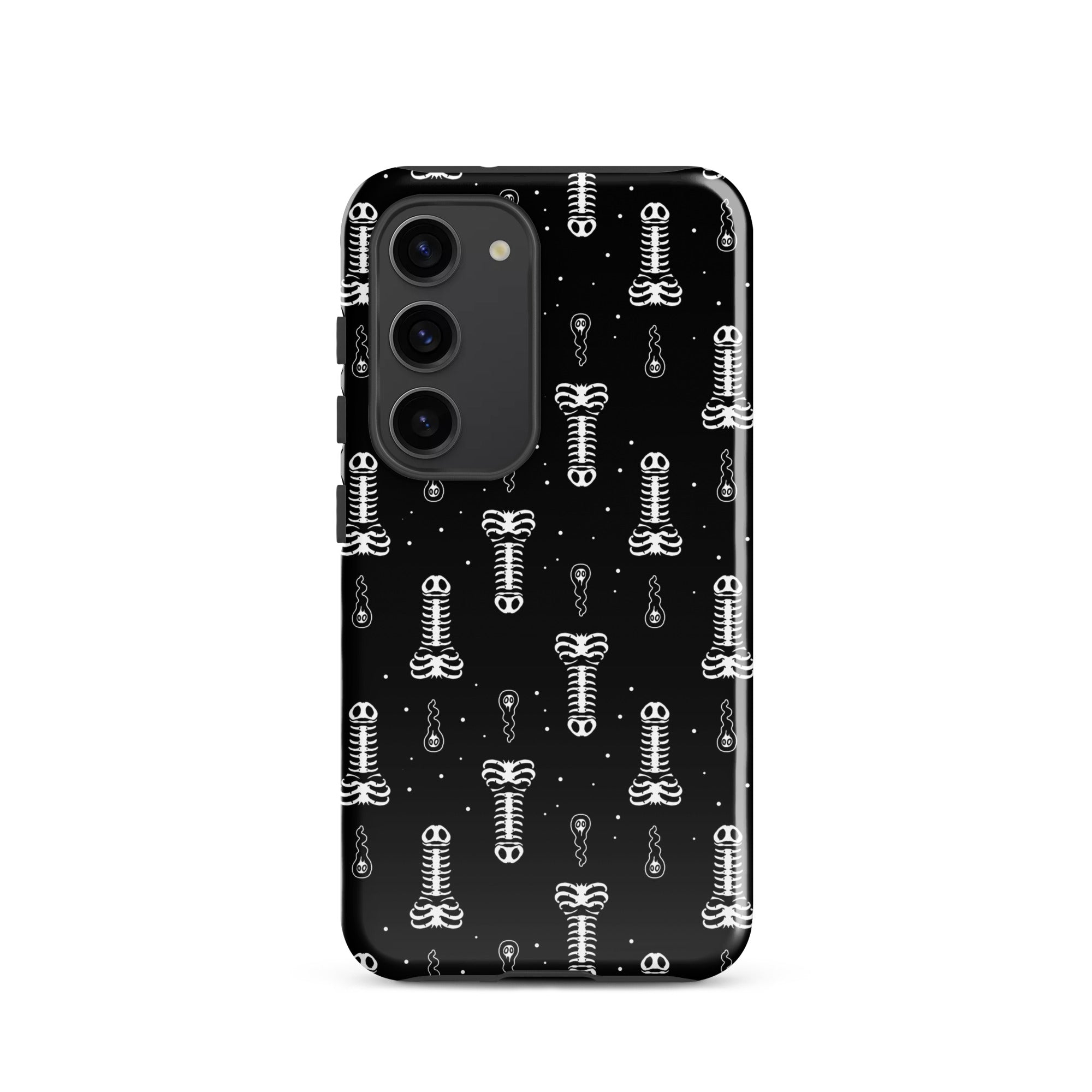 Murder Apparel Skeleton Penis Boner Samsung Case