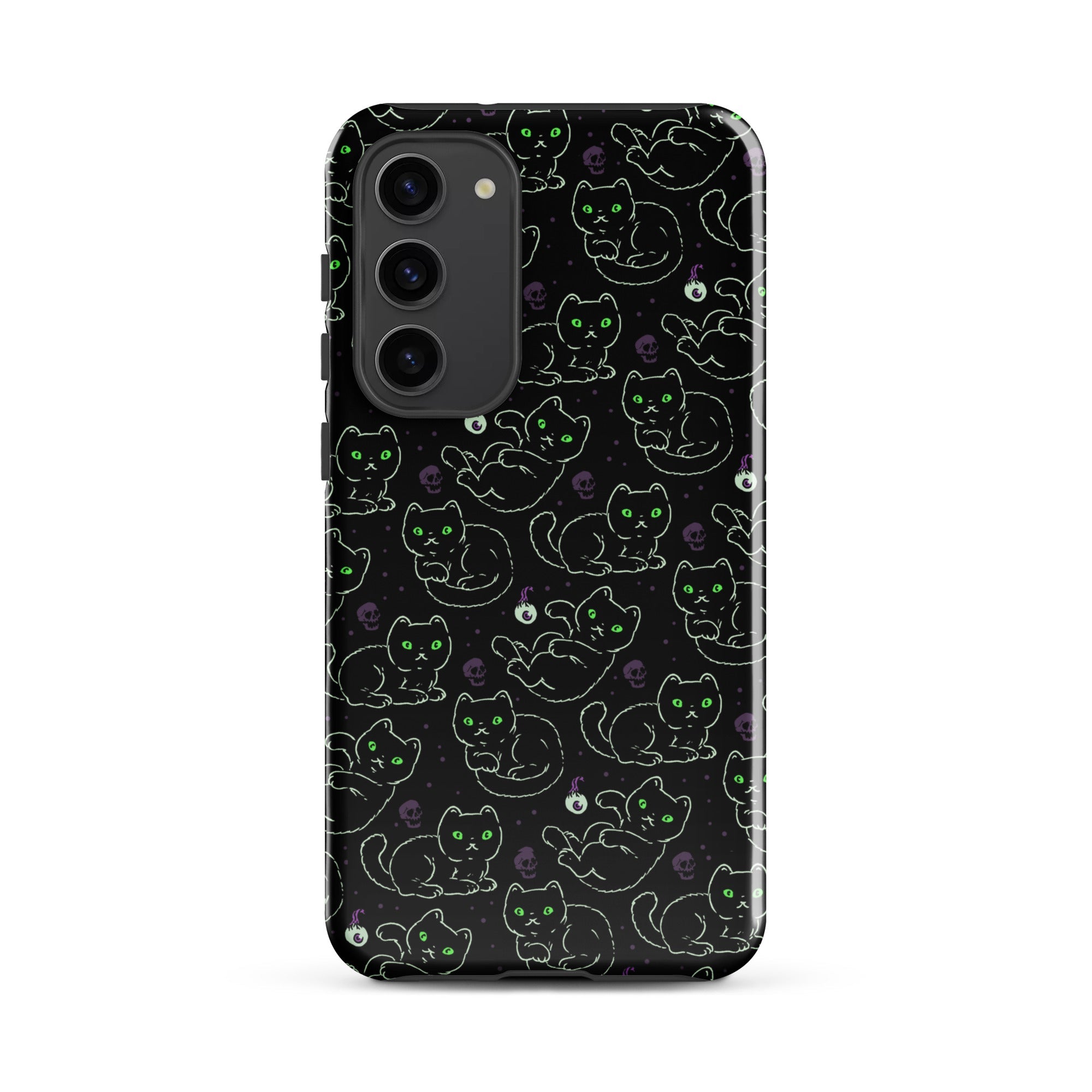 Murder Apparel Black Cats Samsung Case