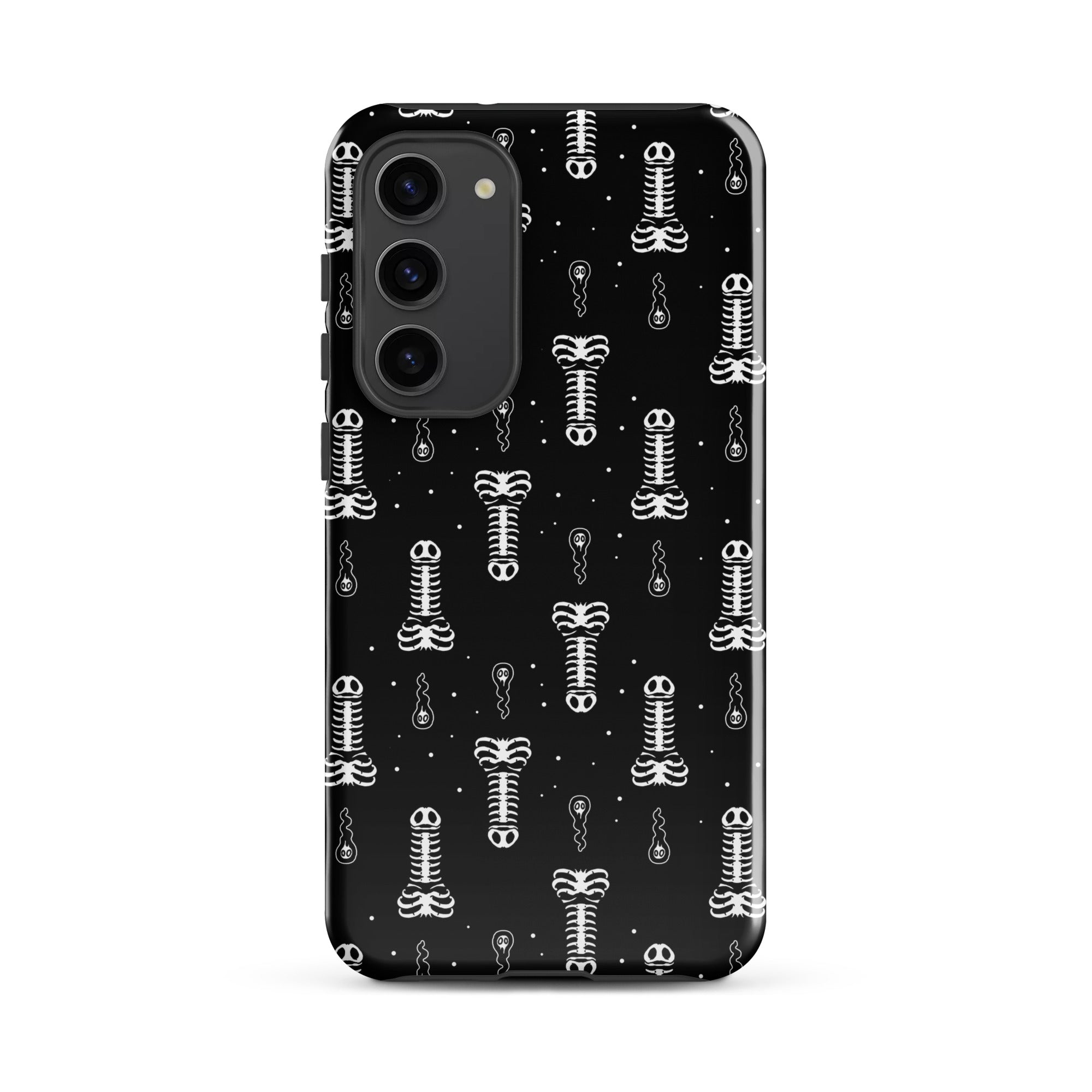 Murder Apparel Skeleton Penis Boner Samsung Case