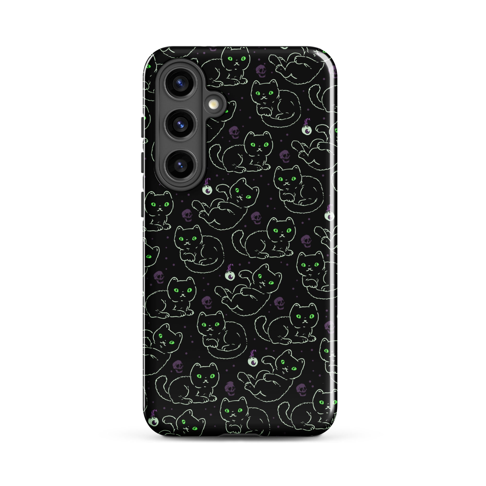 Murder Apparel Black Cats Samsung Case