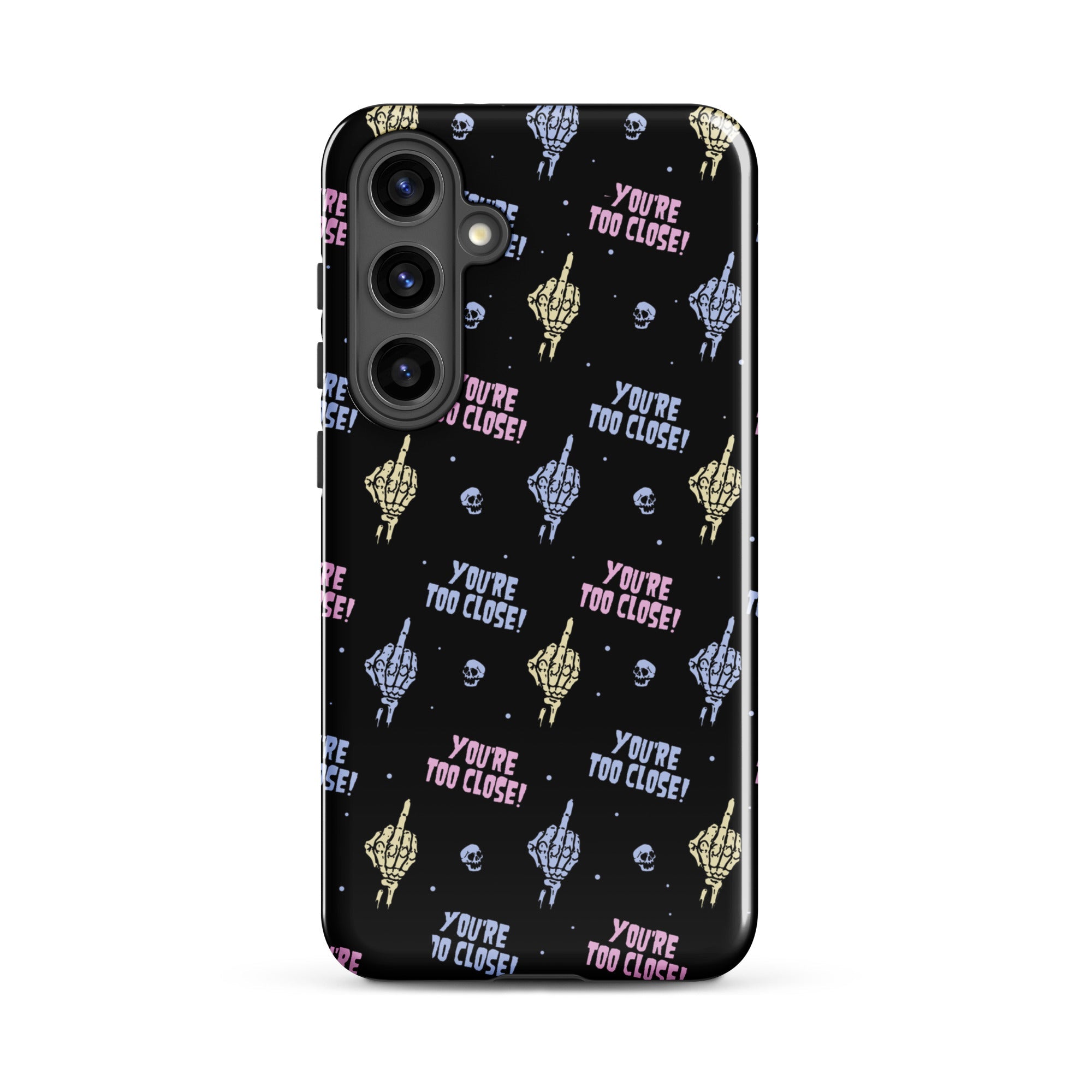 Murder Apparel You're Too Close Samsung Case