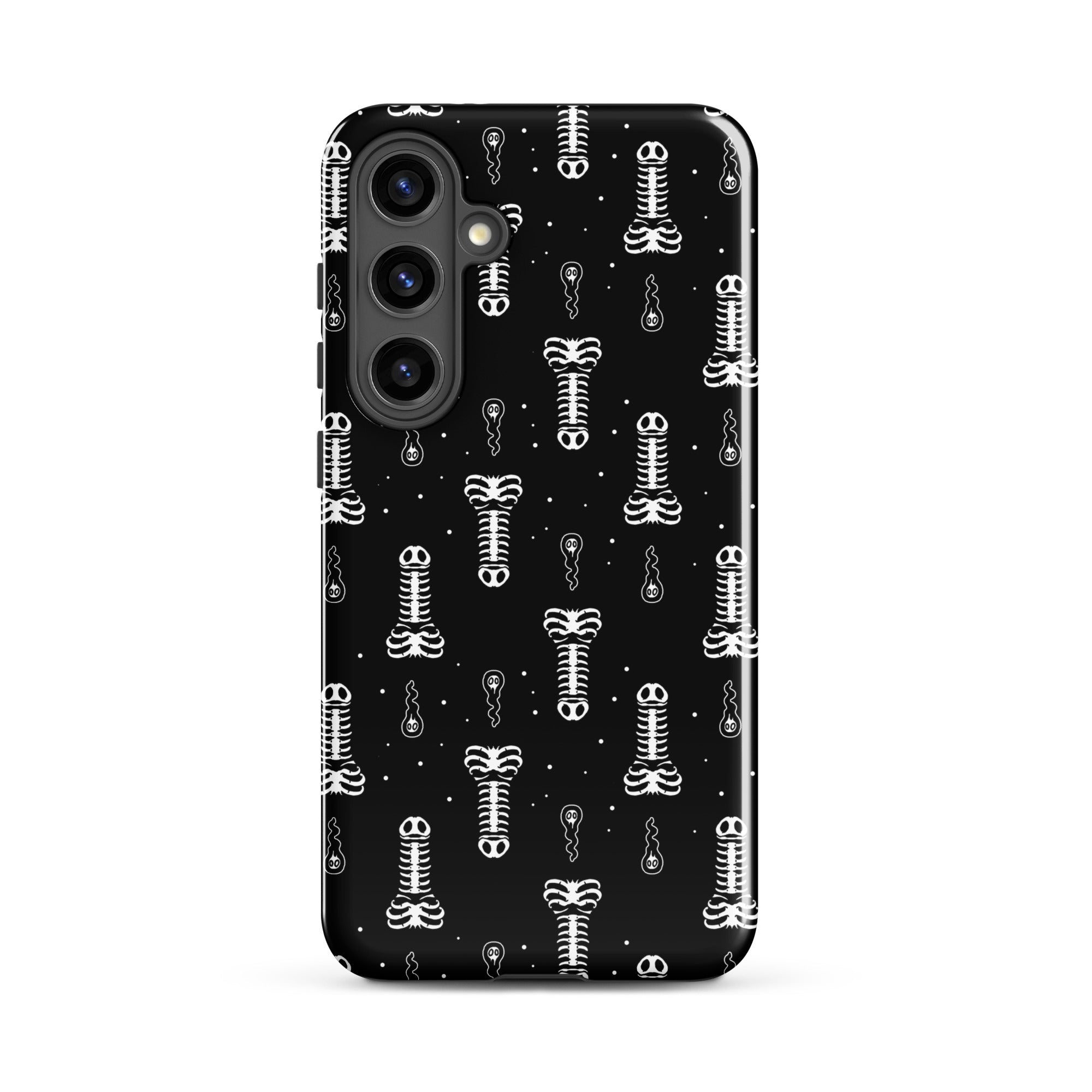 Murder Apparel Skeleton Penis Boner Samsung Case
