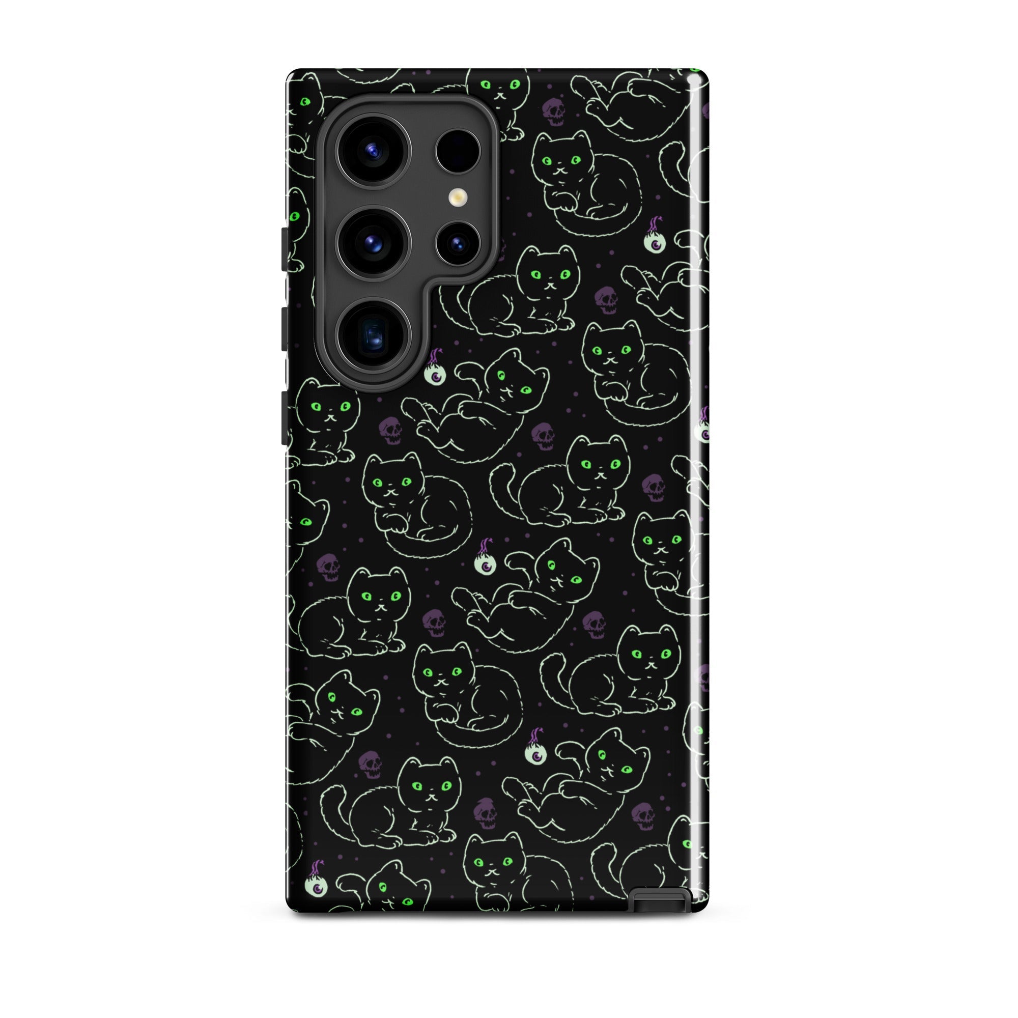 Murder Apparel Black Cats Samsung Case