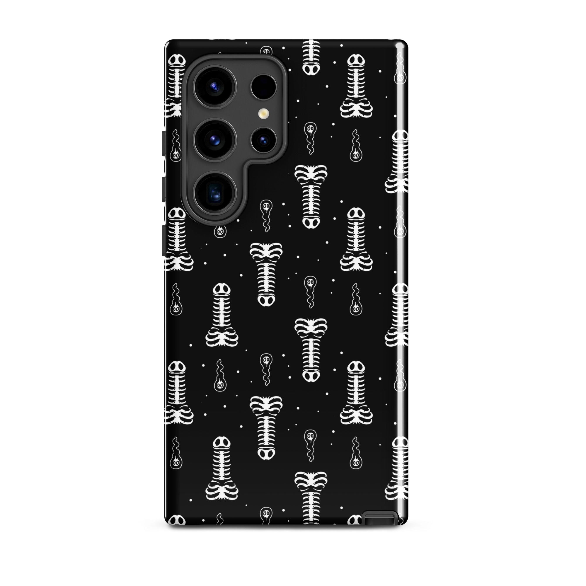 Murder Apparel Skeleton Penis Boner Samsung Case