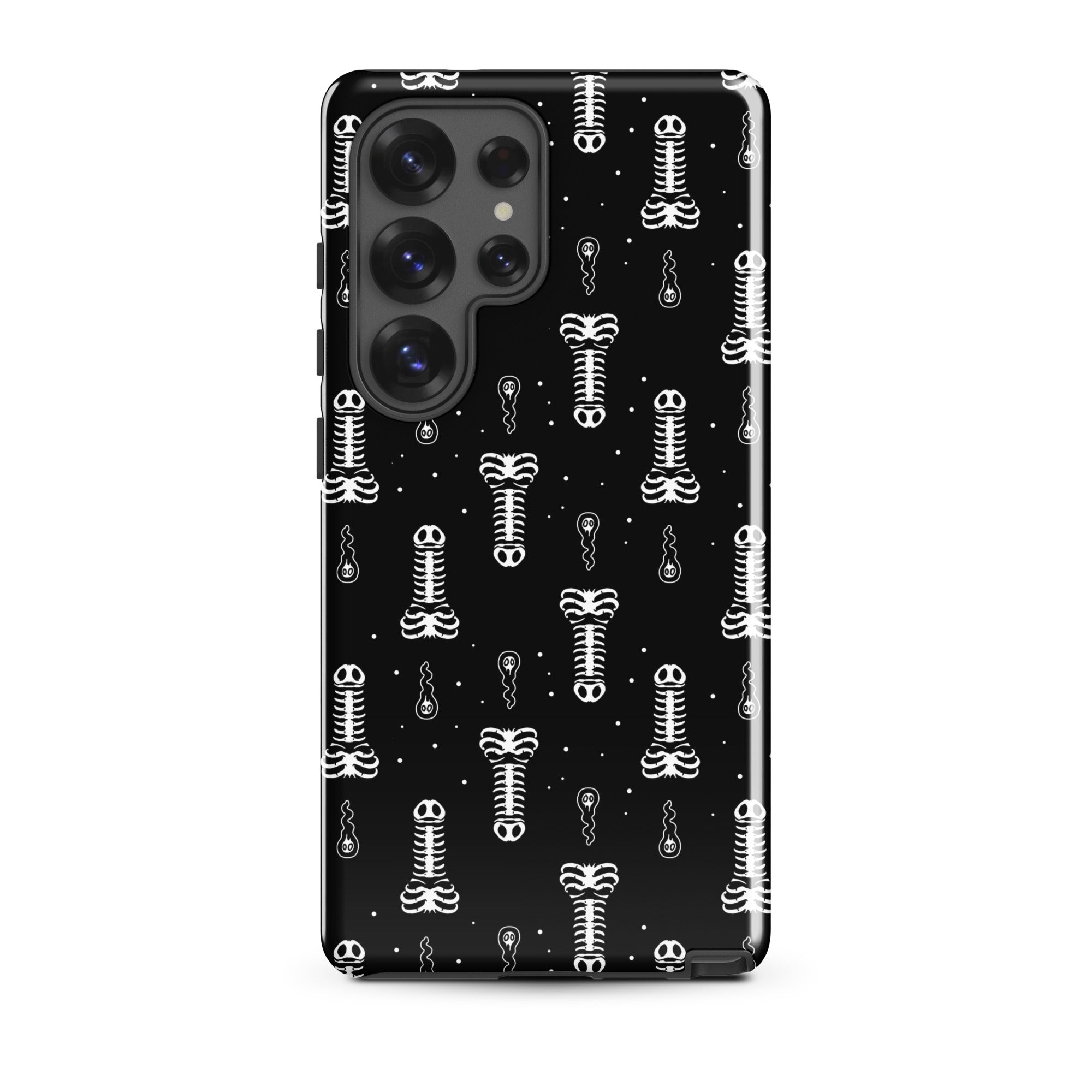 Murder Apparel Skeleton Penis Boner Samsung Case