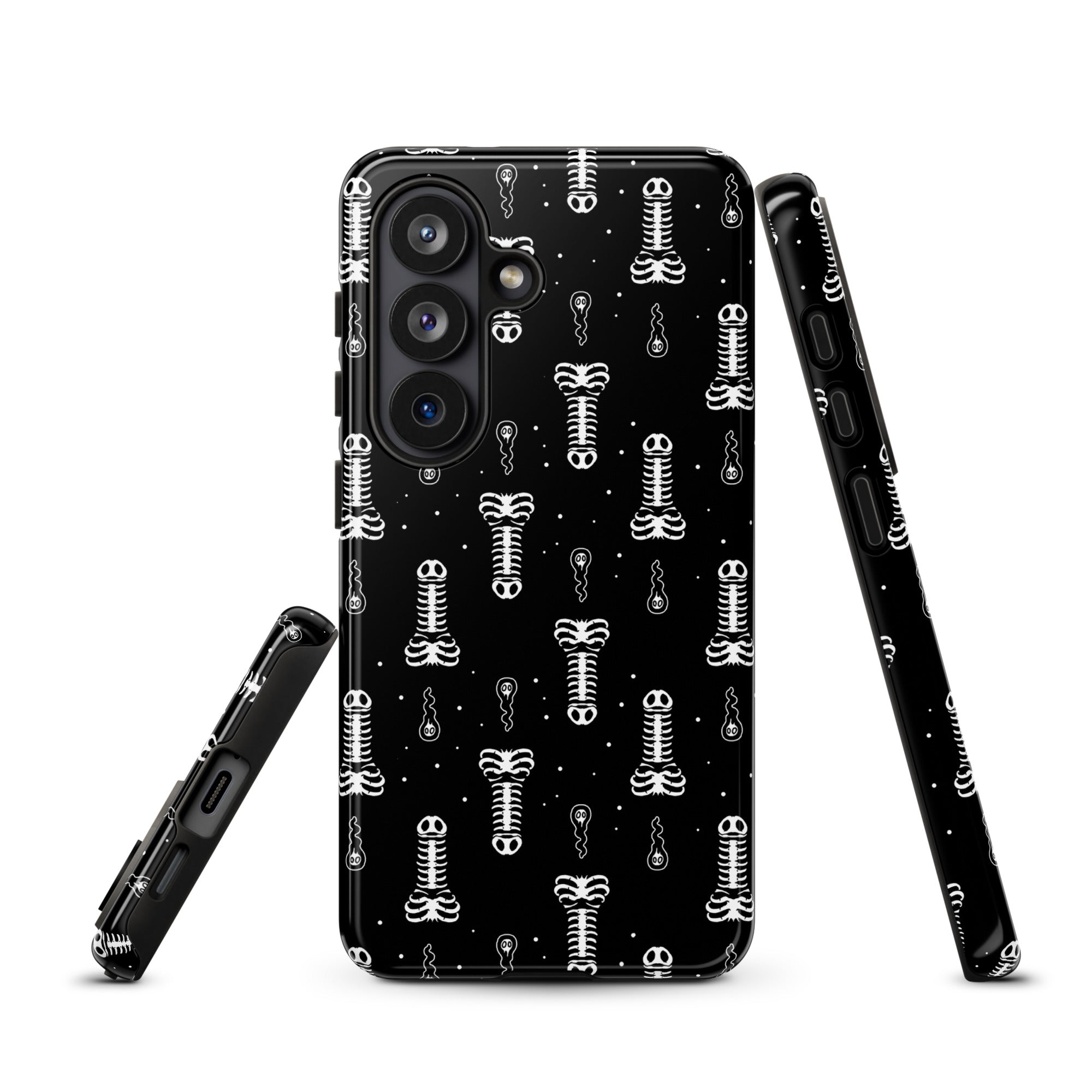 Murder Apparel Skeleton Penis Boner Samsung Case