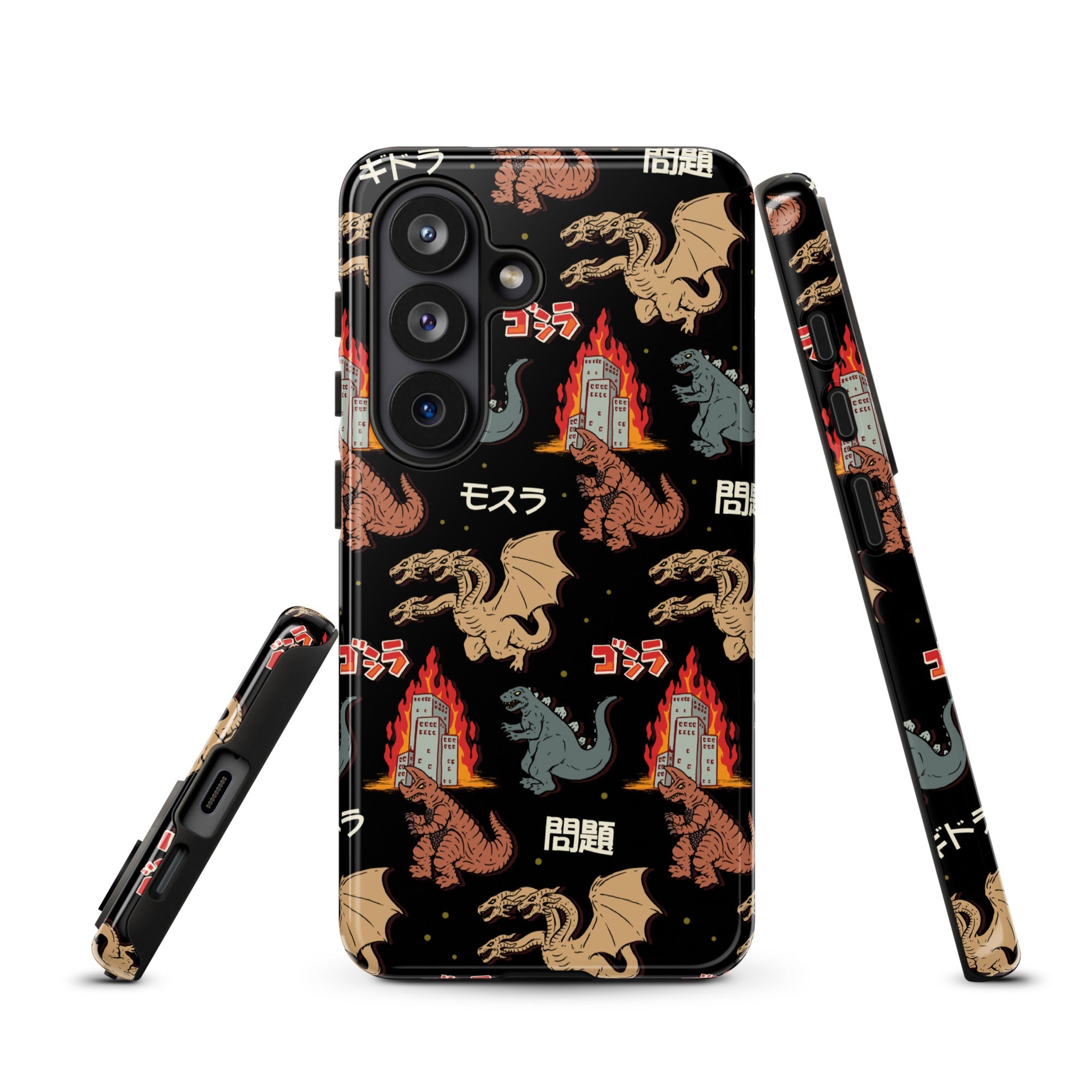Murder Apparel Godzilla And Friends Samsung Case