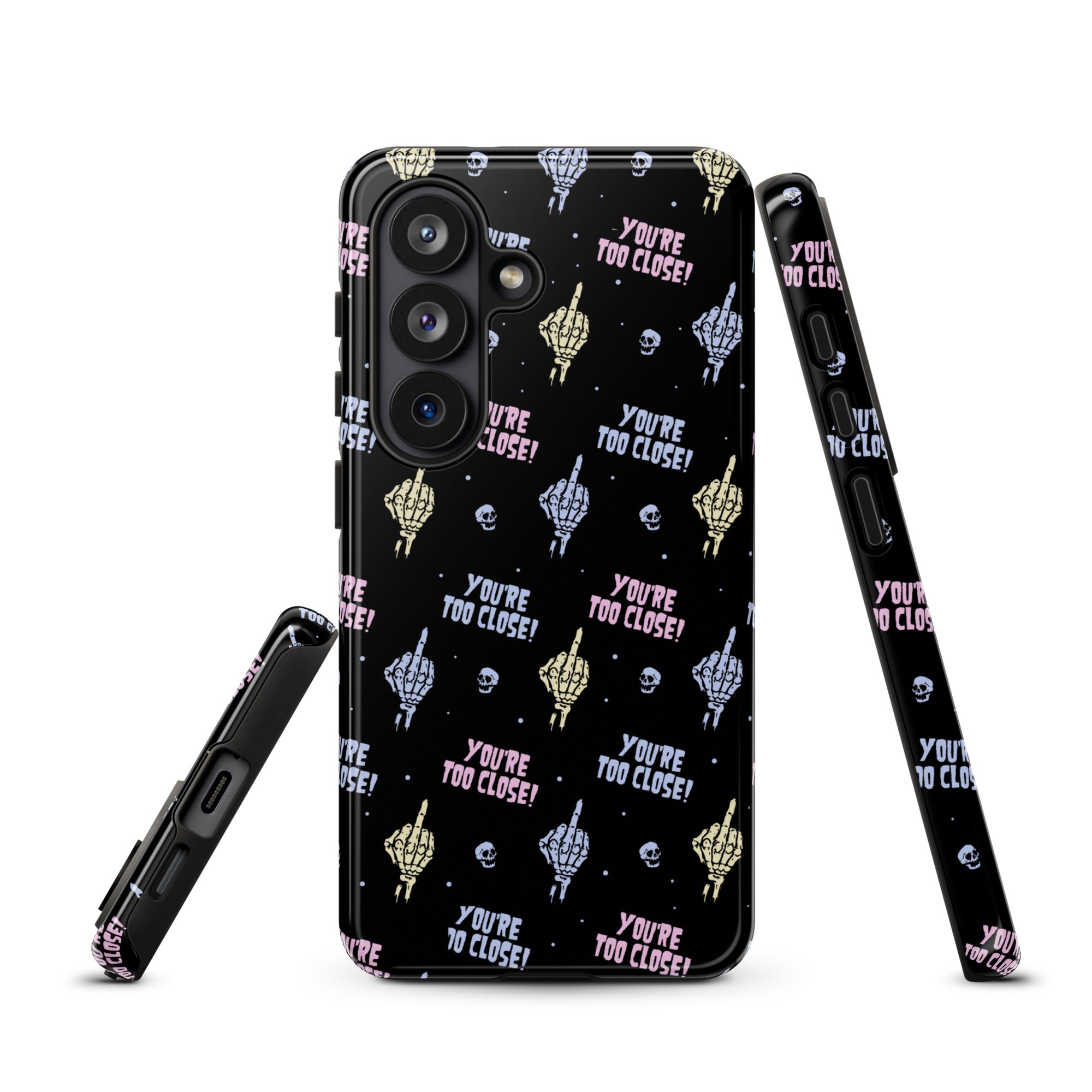 Murder Apparel You're Too Close Samsung Case