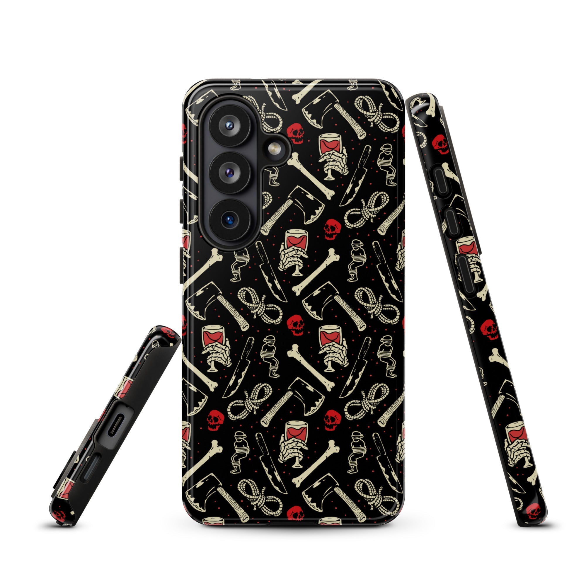 Murder Apparel True Crime And Wine Samsung Case