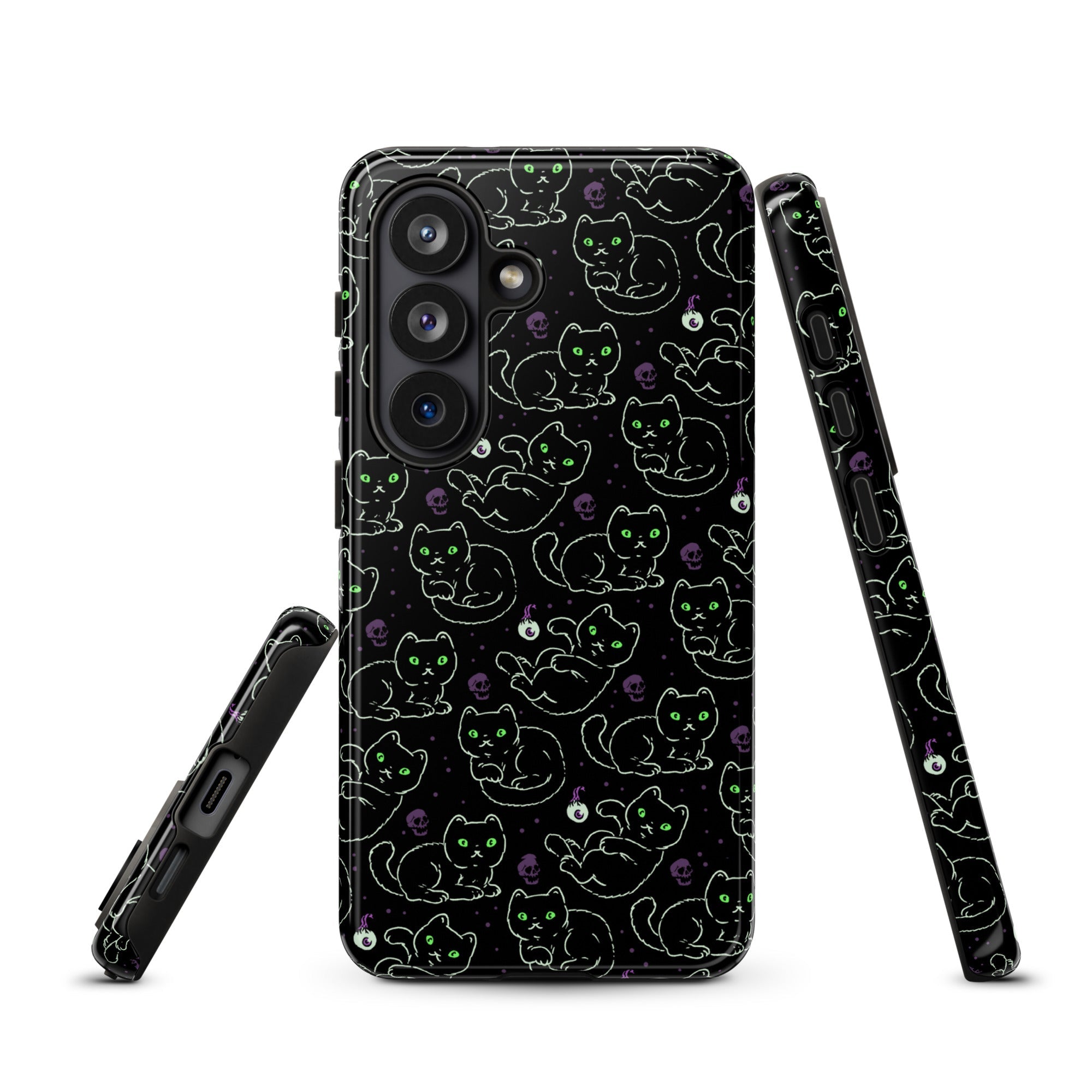 Murder Apparel Black Cats Samsung Case
