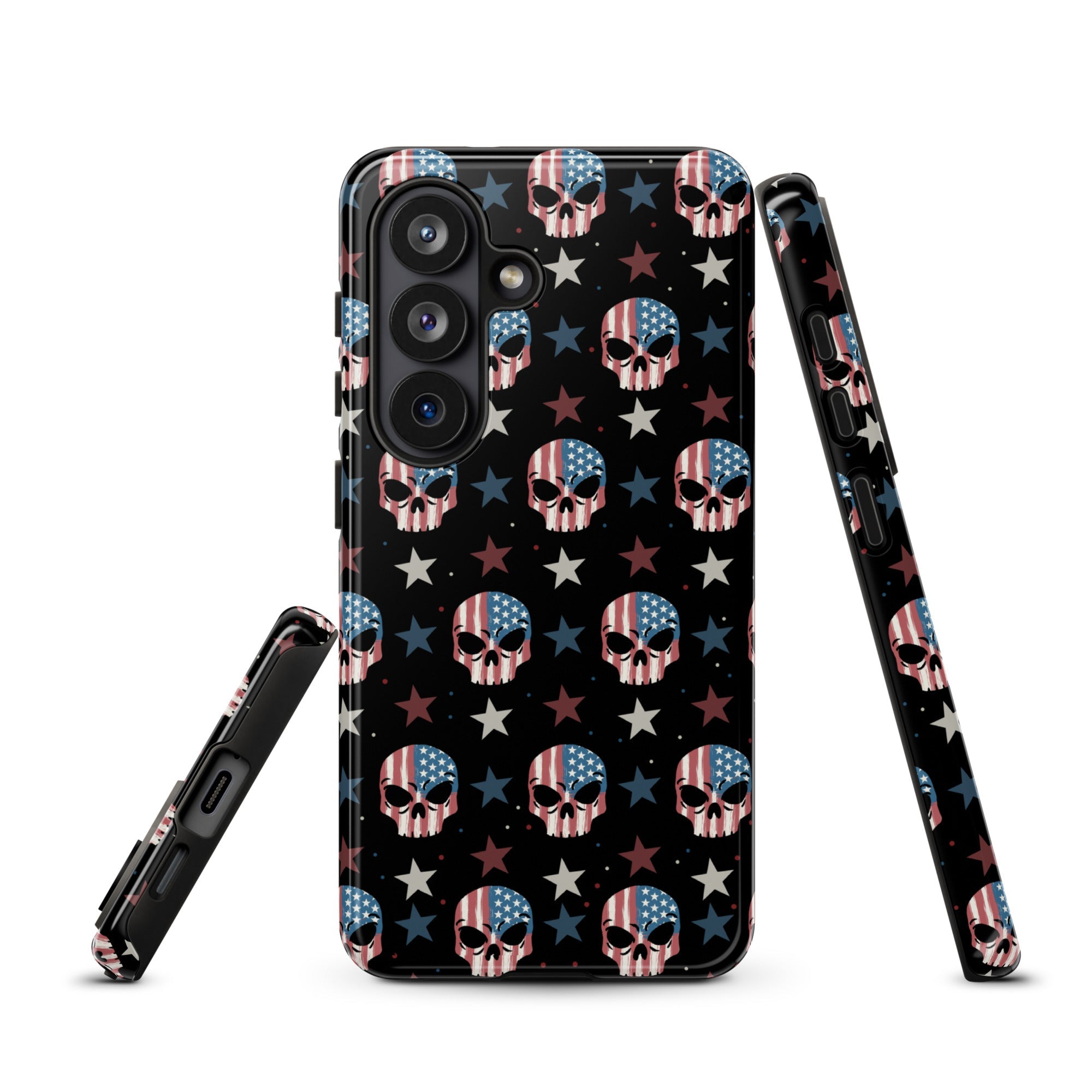 Murder Apparel USA Skull Samsung Case