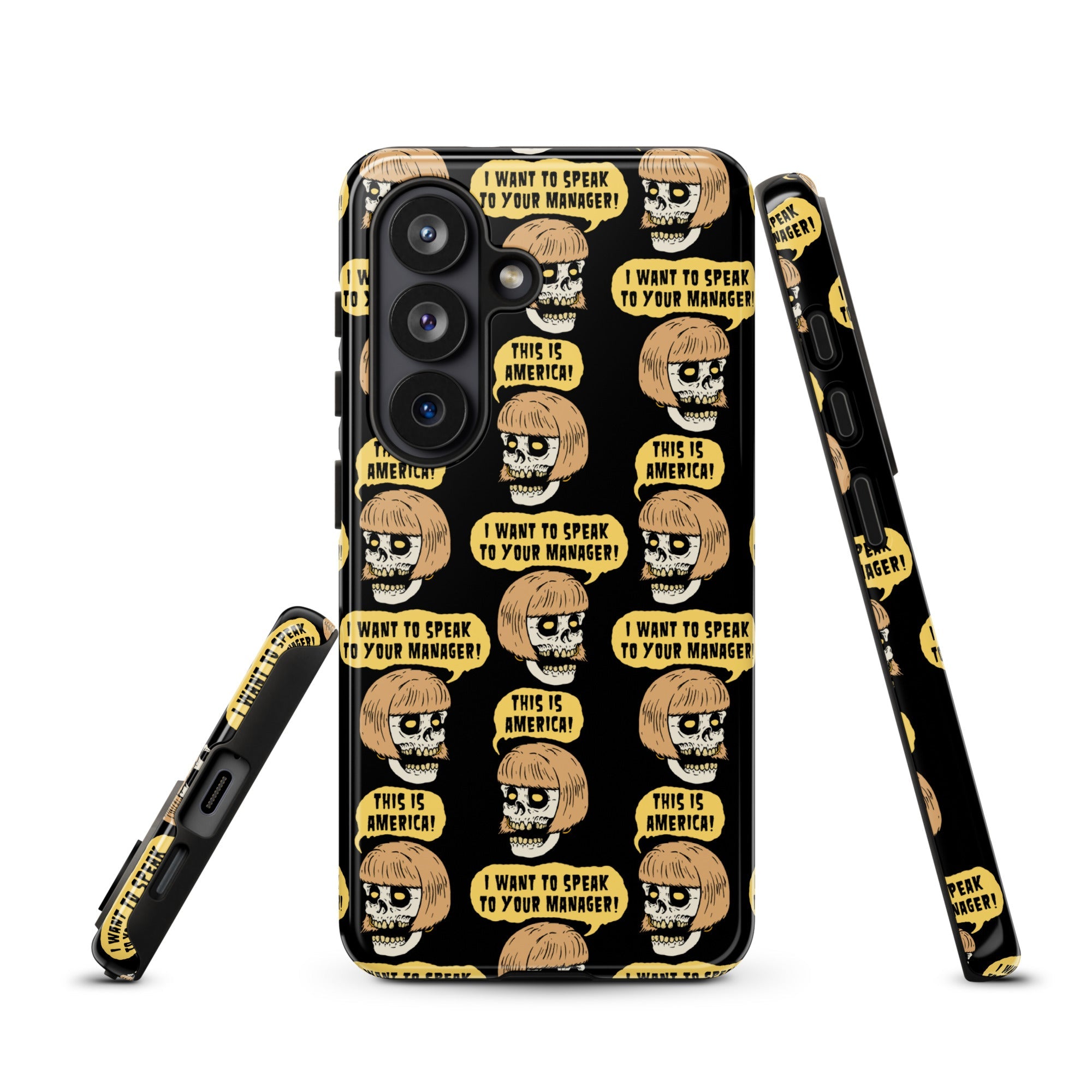 Murder Apparel Karen Skull Samsung Case