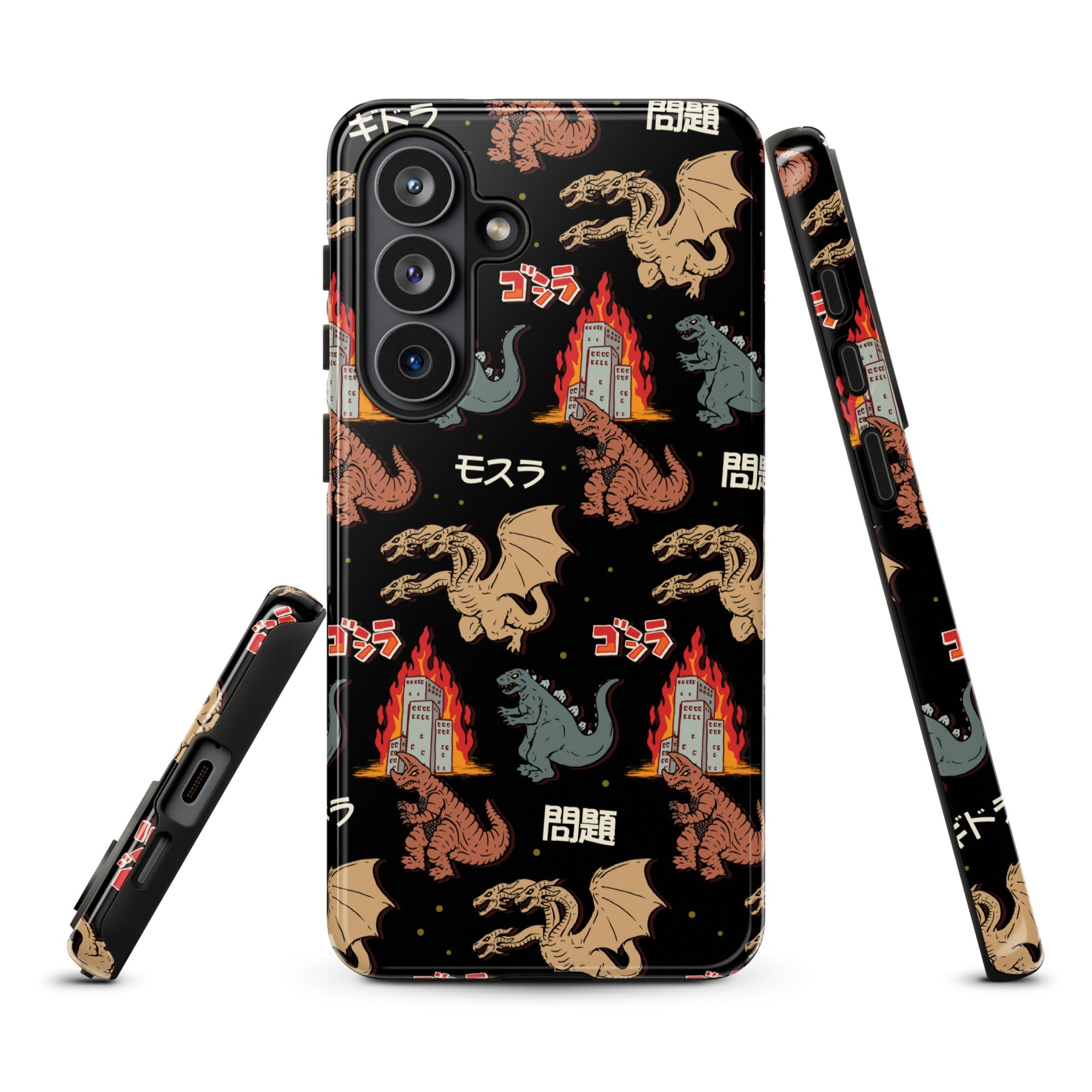 Murder Apparel Godzilla And Friends Samsung Case
