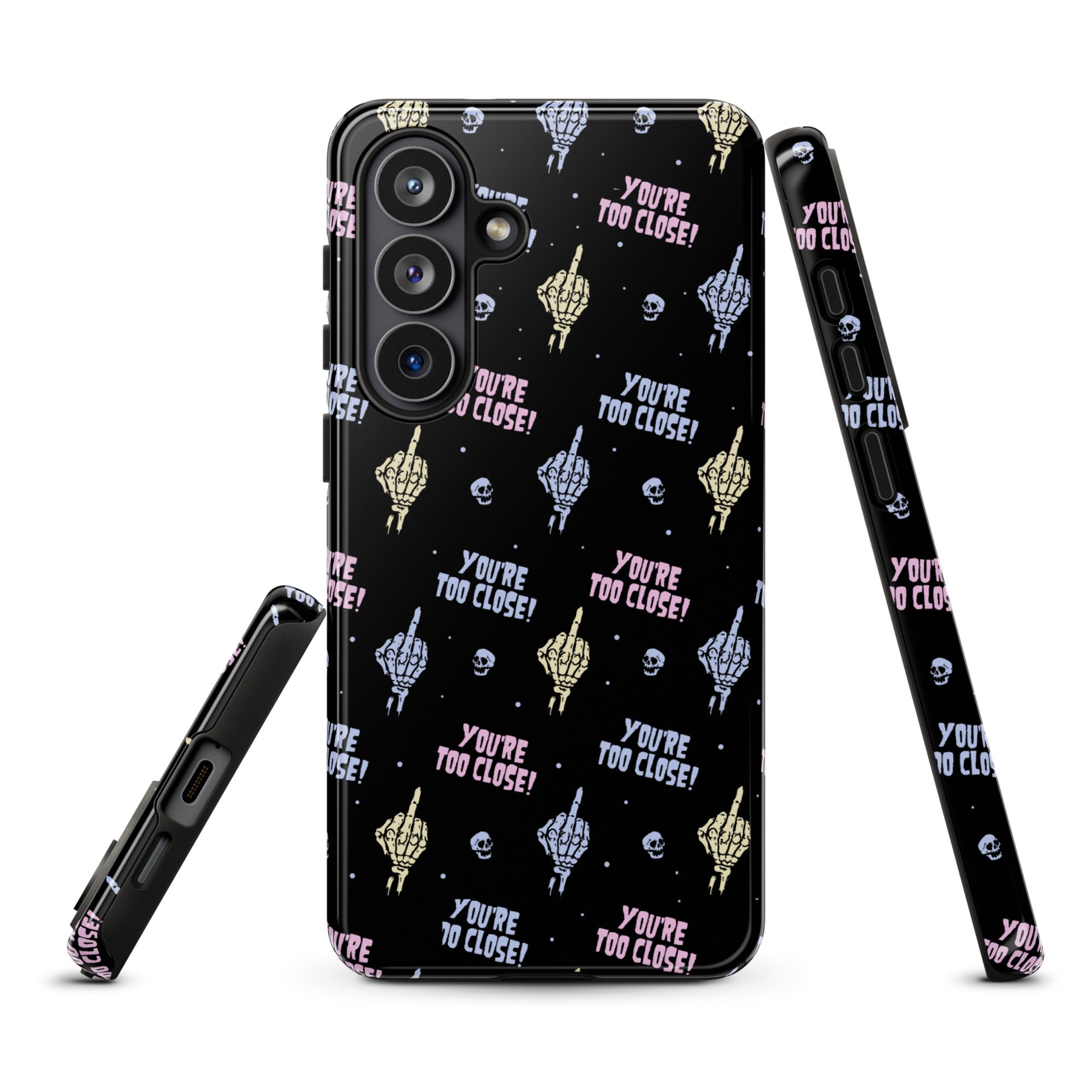 Murder Apparel You're Too Close Samsung Case