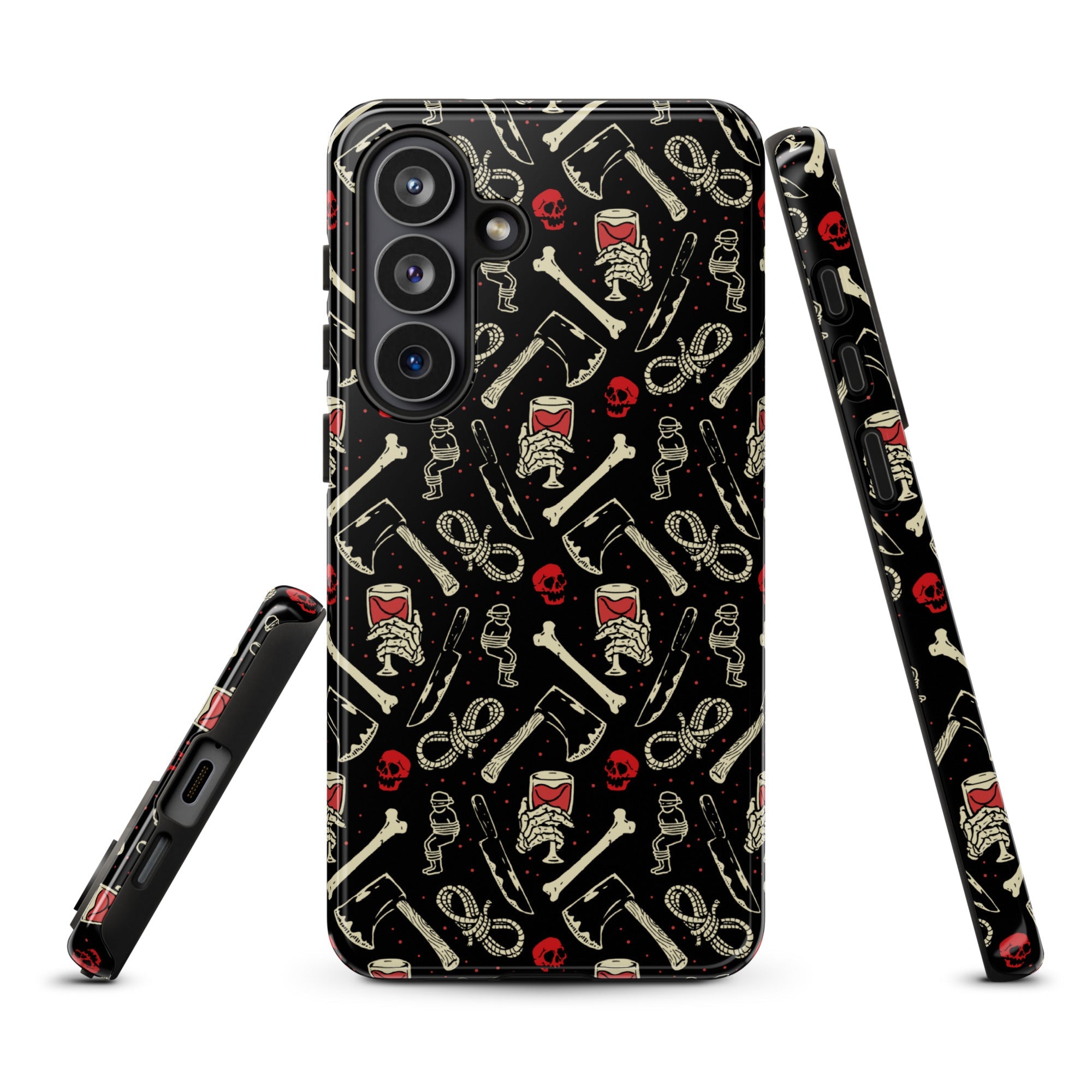 Murder Apparel True Crime And Wine Samsung Case