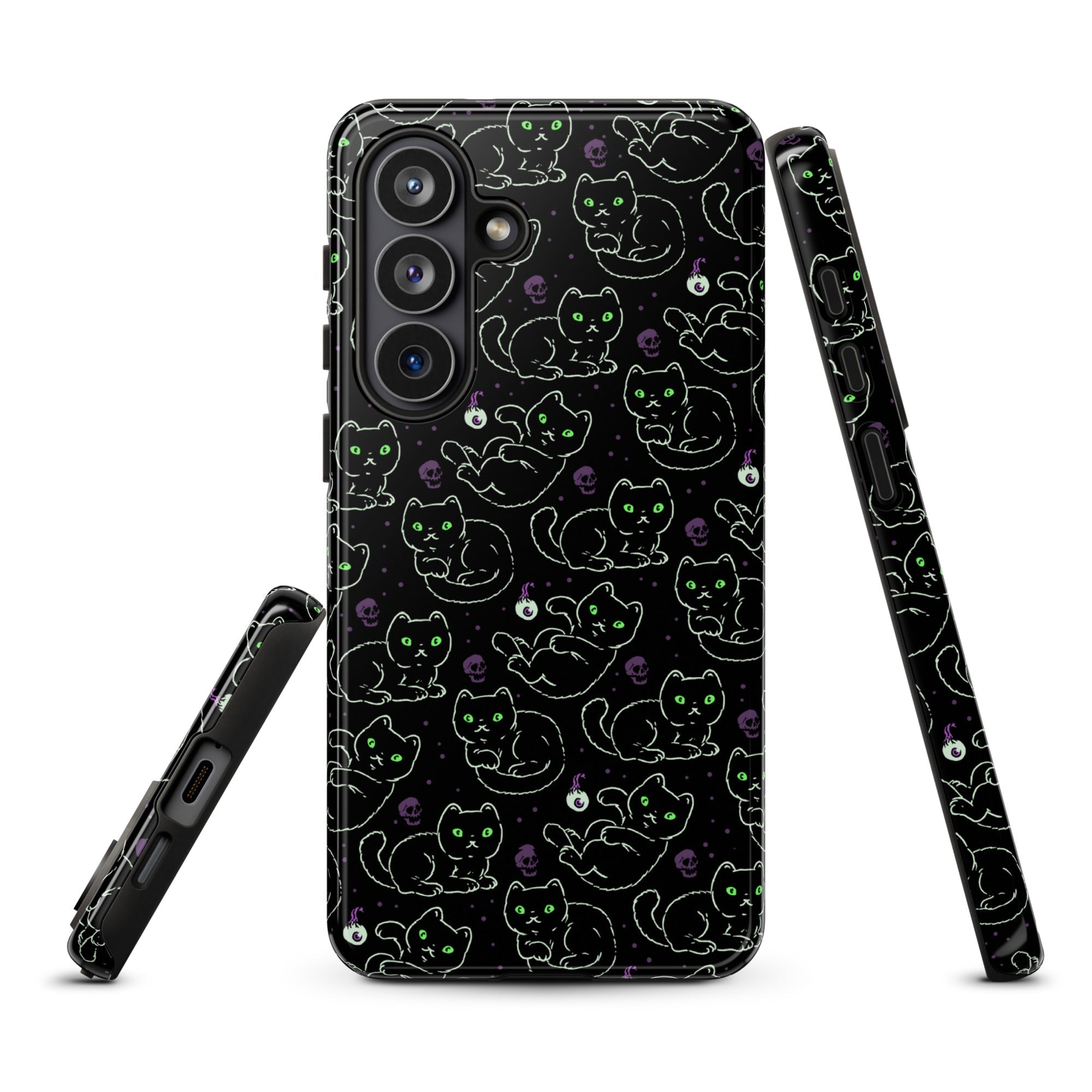 Murder Apparel Black Cats Samsung Case