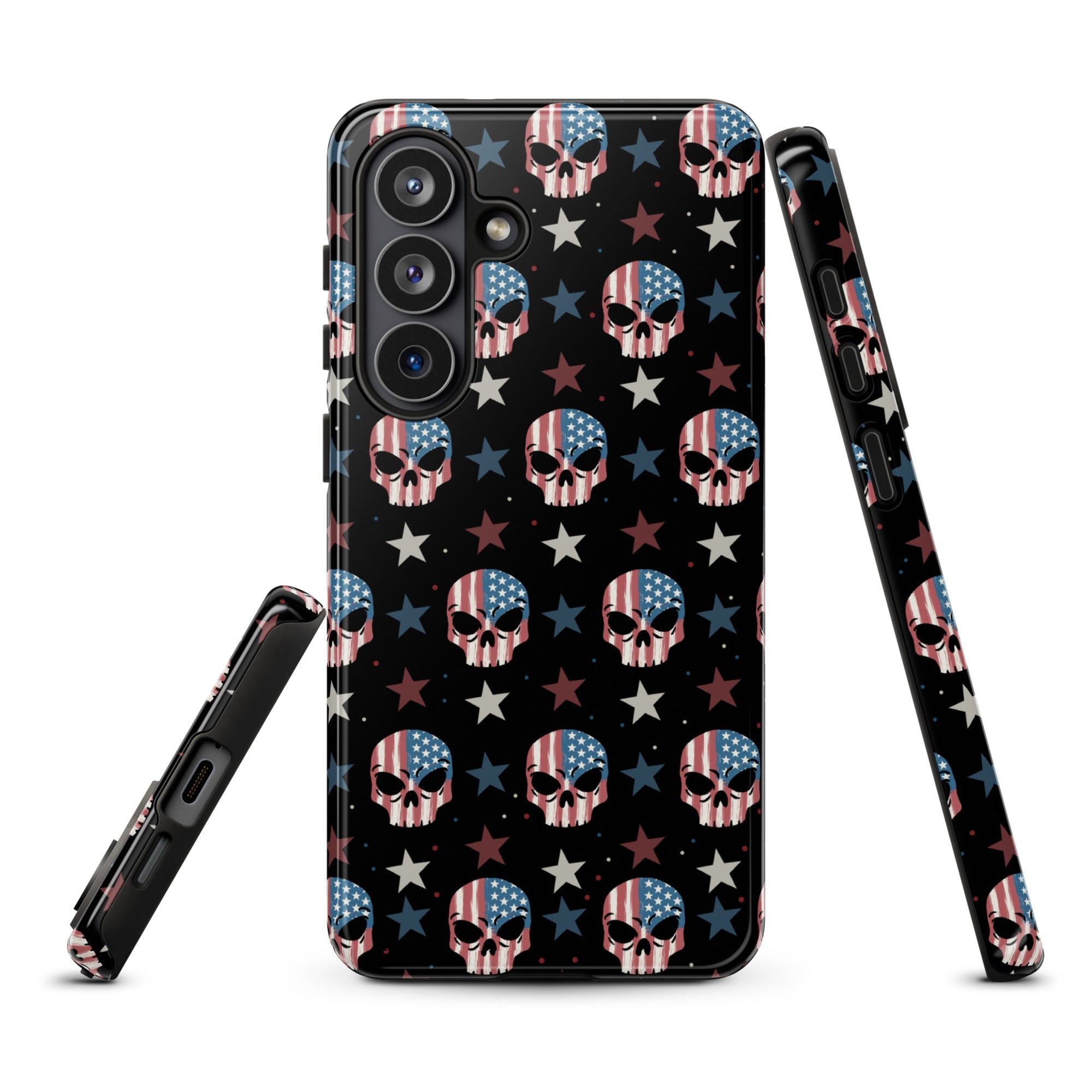 Murder Apparel USA Skull Samsung Case