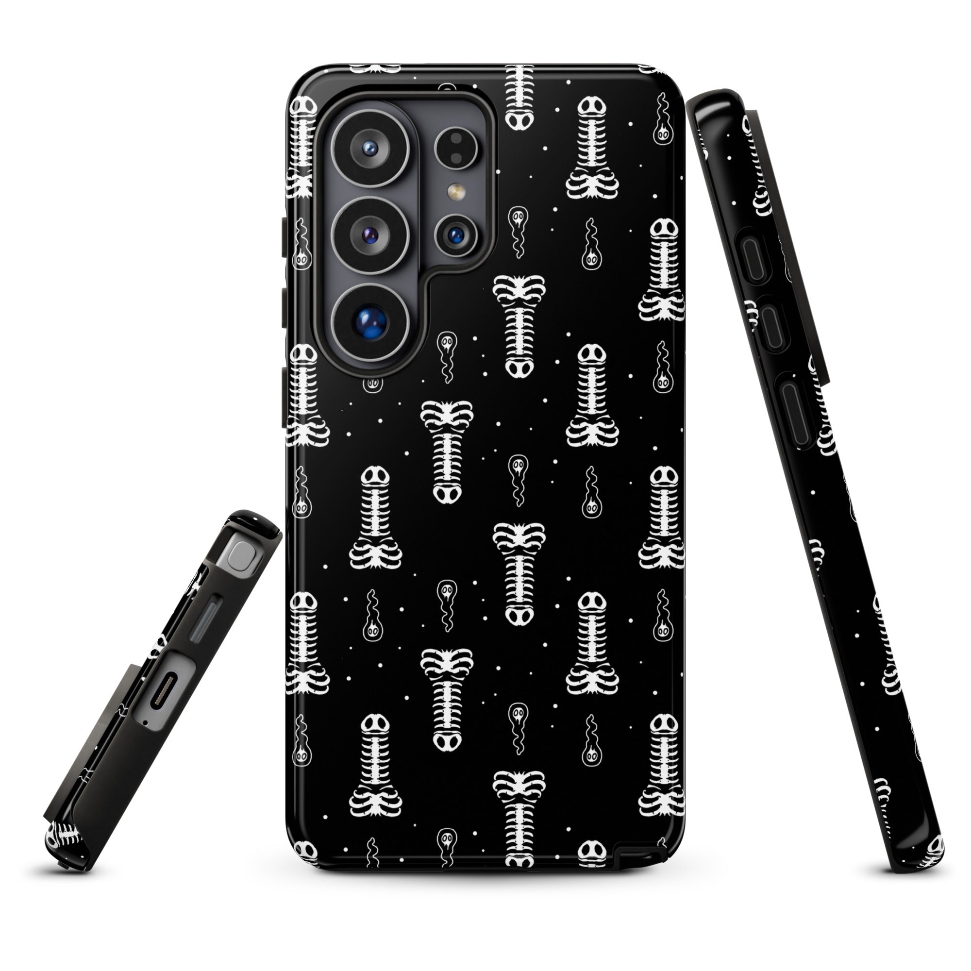 Murder Apparel Skeleton Penis Boner Samsung Case
