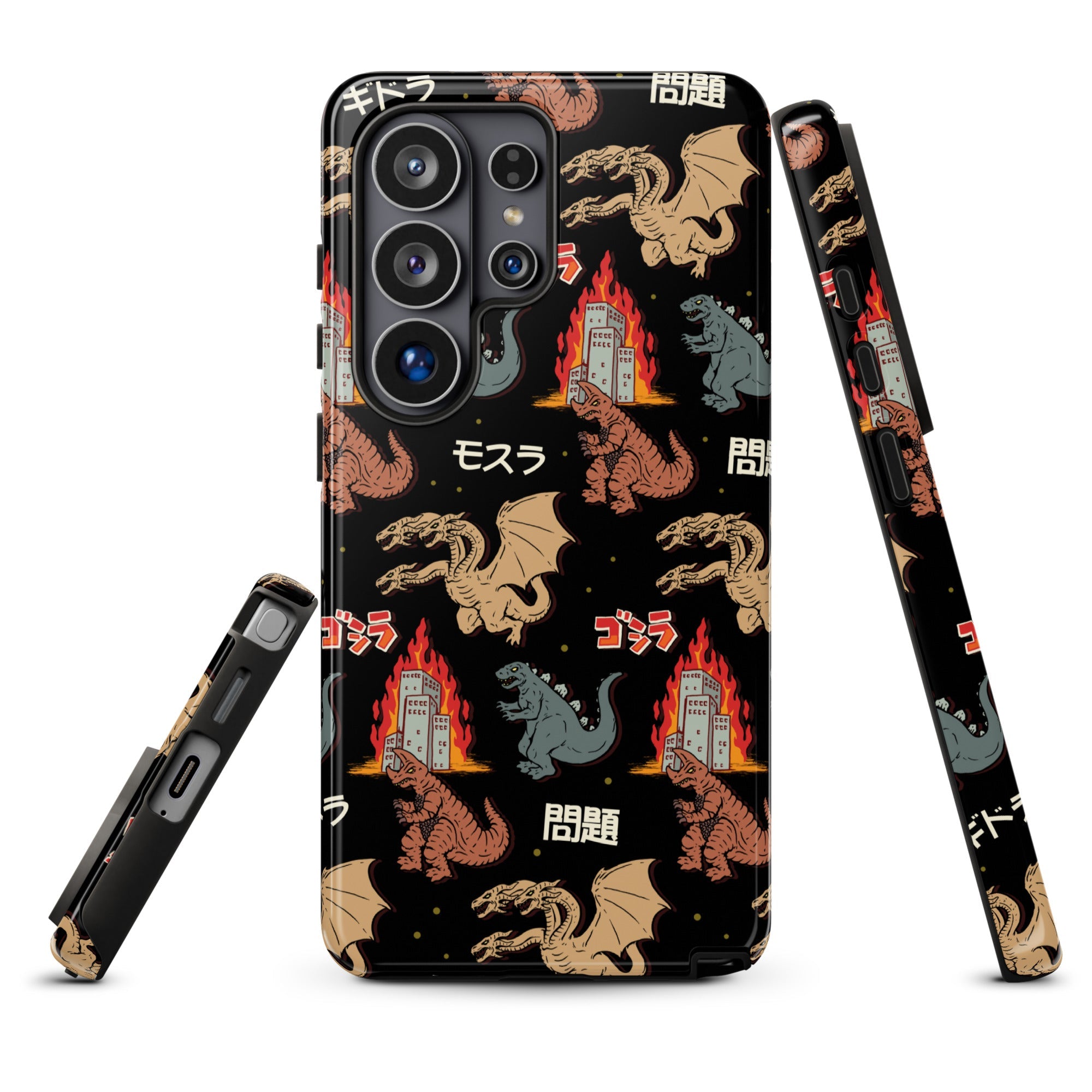 Murder Apparel Godzilla And Friends Samsung Case