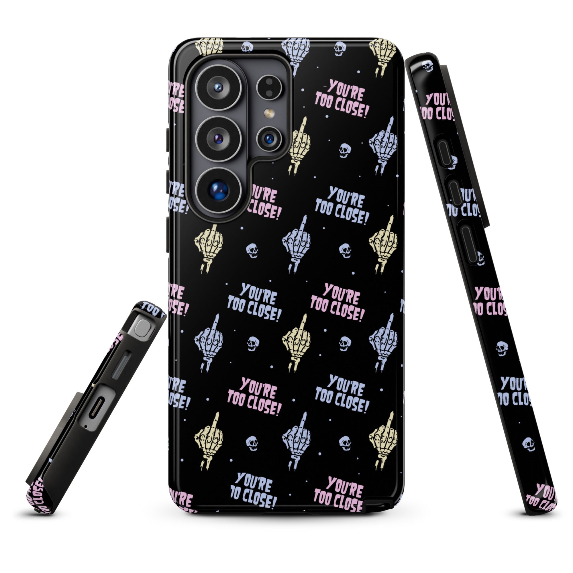 Murder Apparel You're Too Close Samsung Case