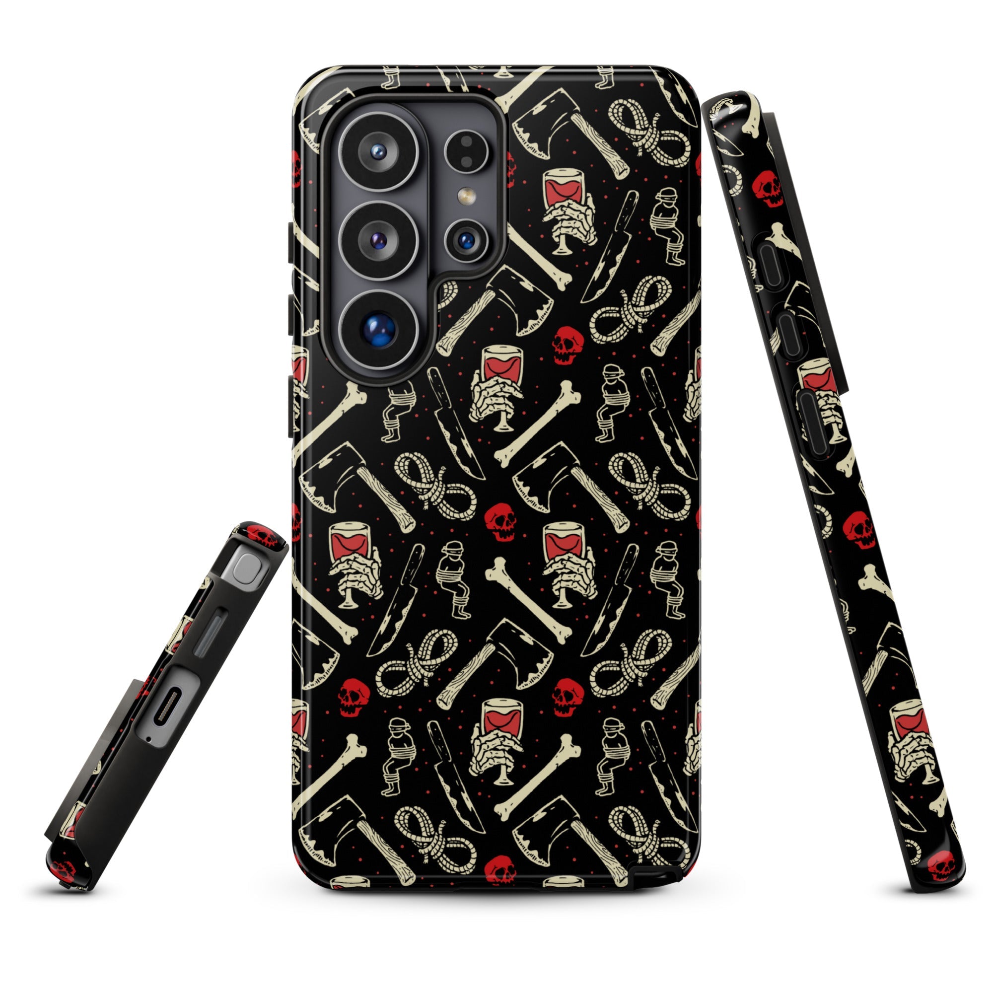 Murder Apparel True Crime And Wine Samsung Case