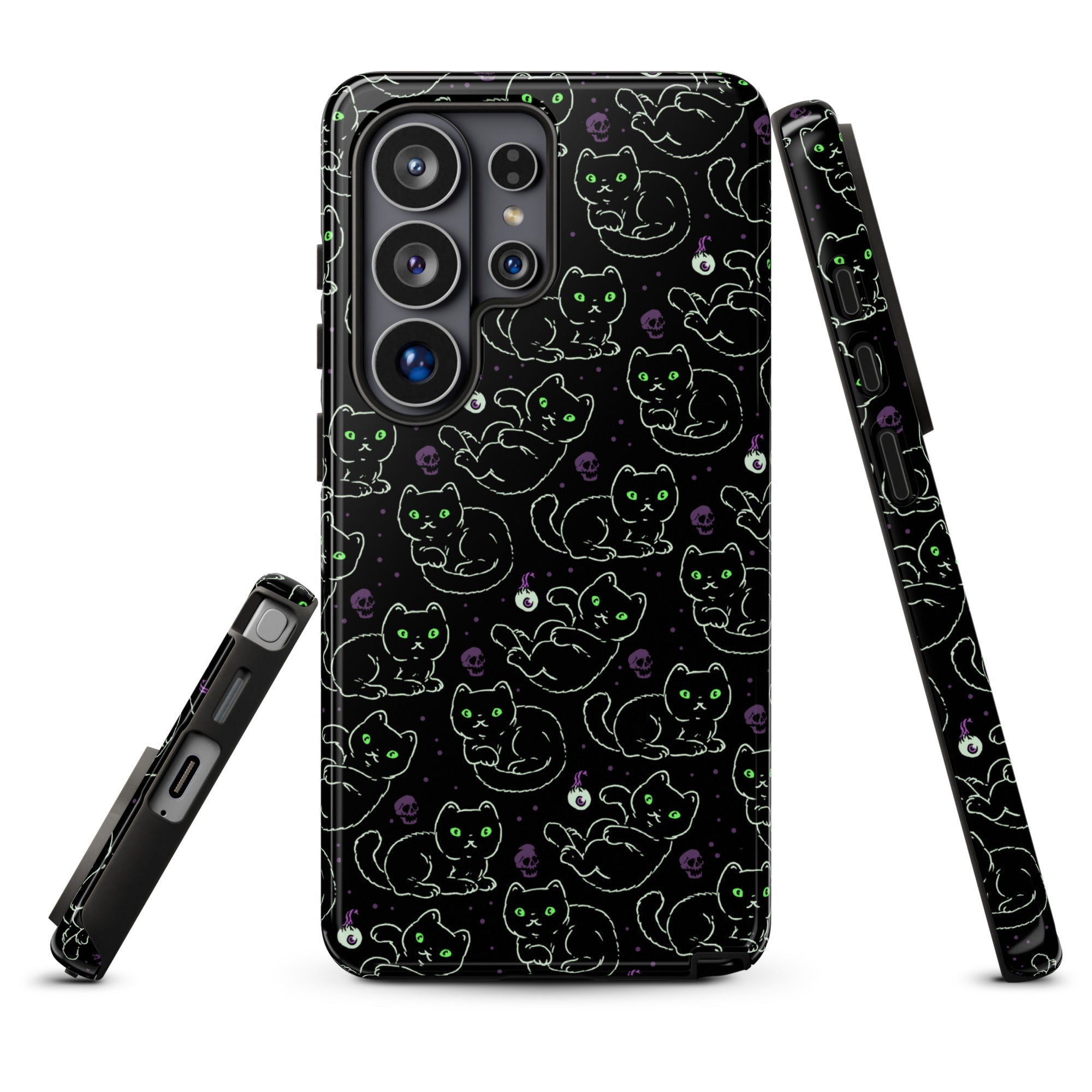 Murder Apparel Black Cats Samsung Case