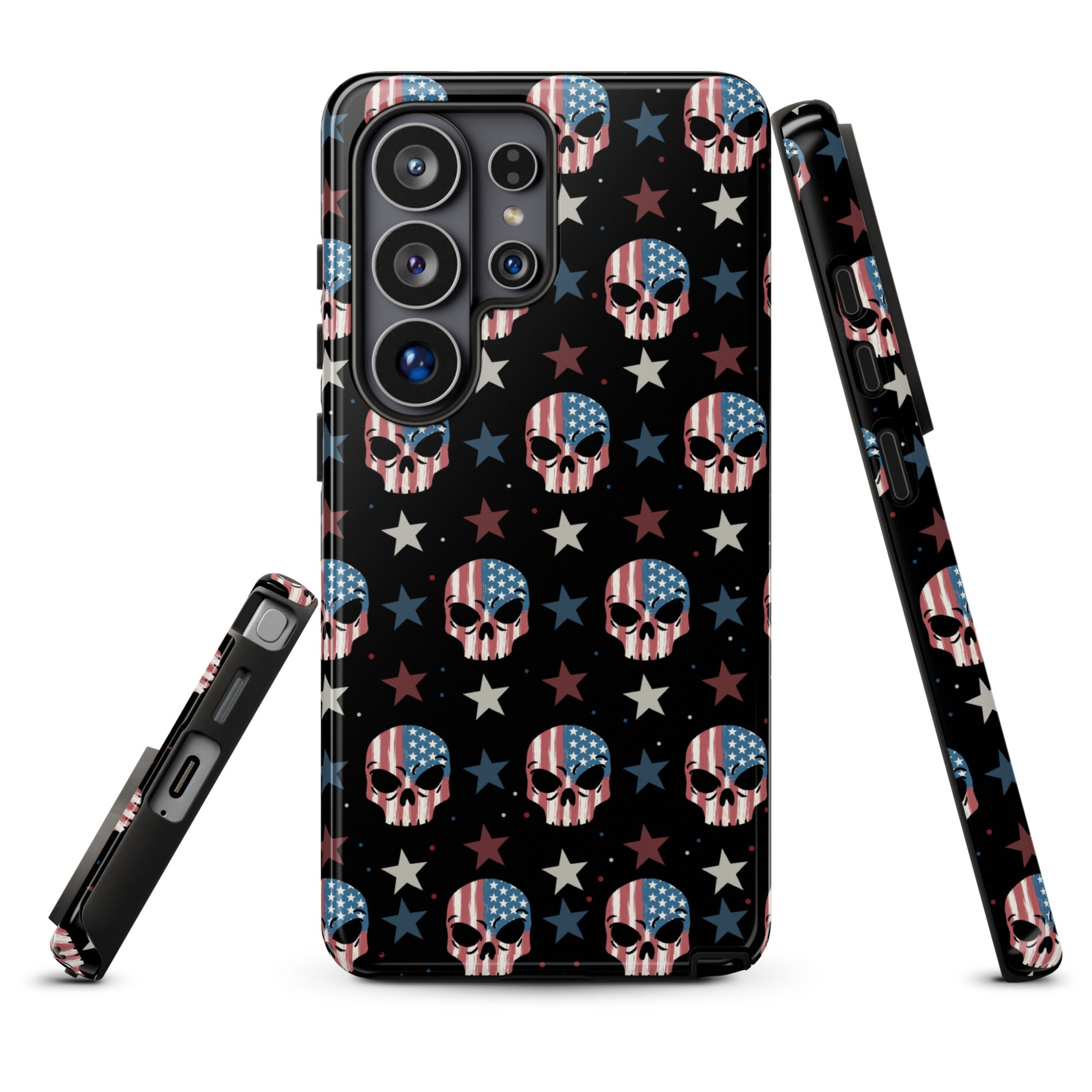 Murder Apparel USA Skull Samsung Case