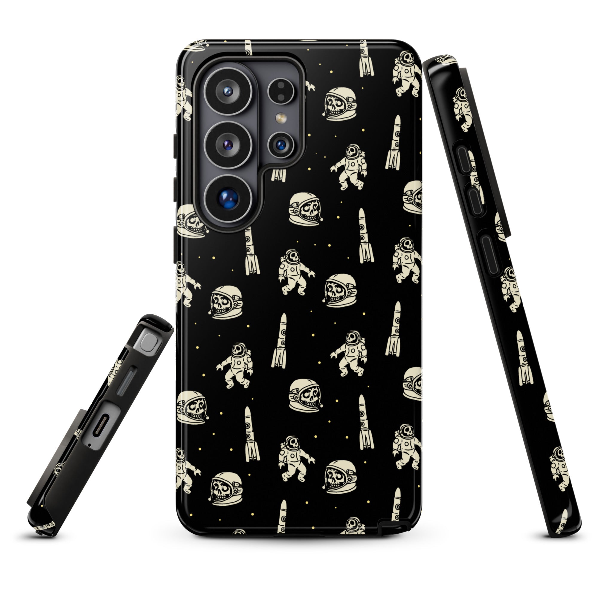 Murder Apparel Astronaut Skull Samsung Case