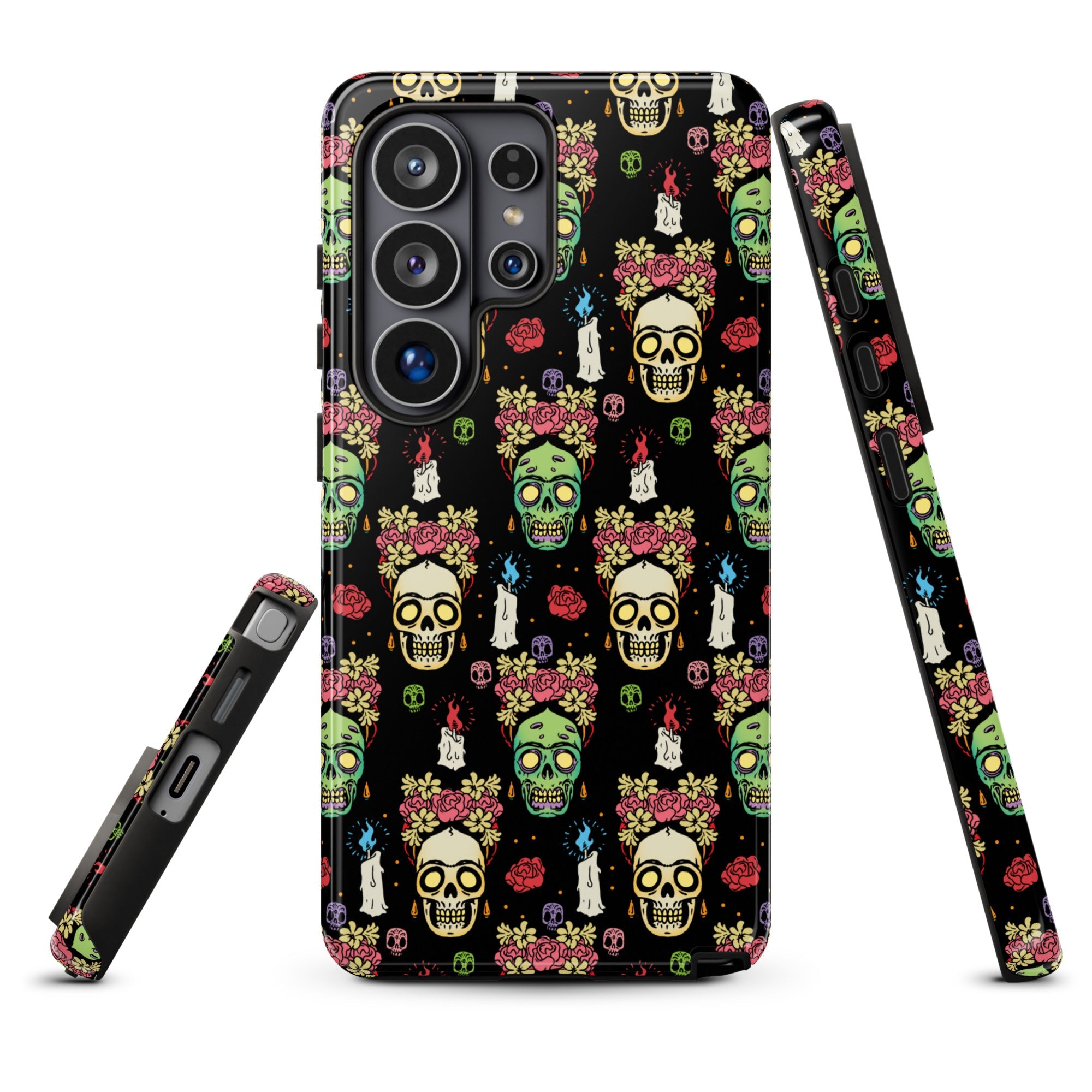 Murder Apparel Frida Kahlo Skull Samsung Case