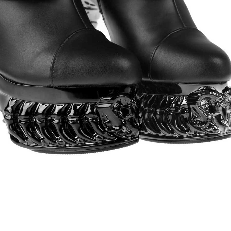 Hades + Alchemy UNDERTAKER Knee High Boots 5" Heel