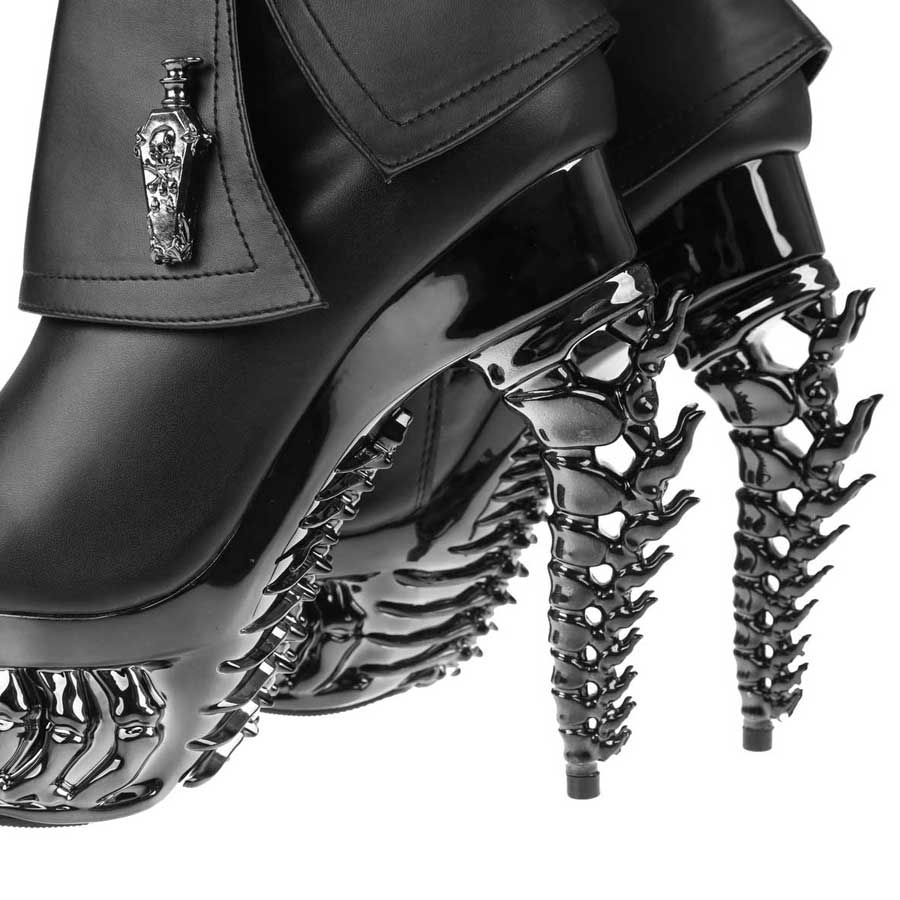 Hades + Alchemy UNDERTAKER Knee High Boots 5" Heel