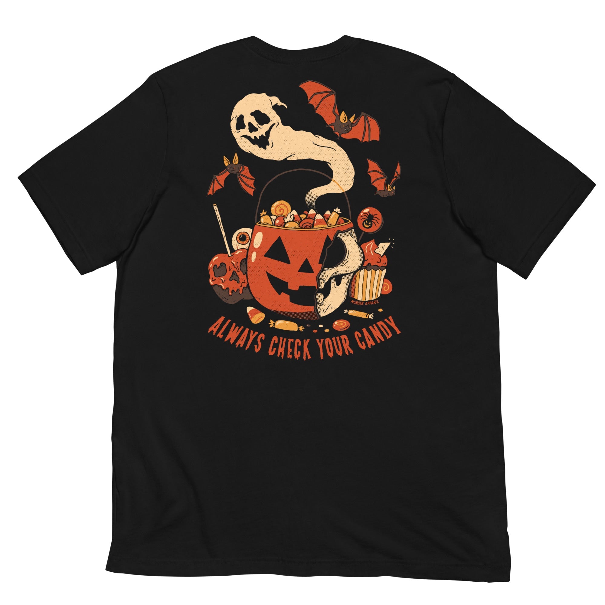 Murder Apparel Always Check Your Candy T-shirt