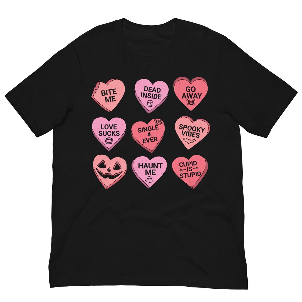 Murder Apparel Gothic Candy Hearts T-shirt