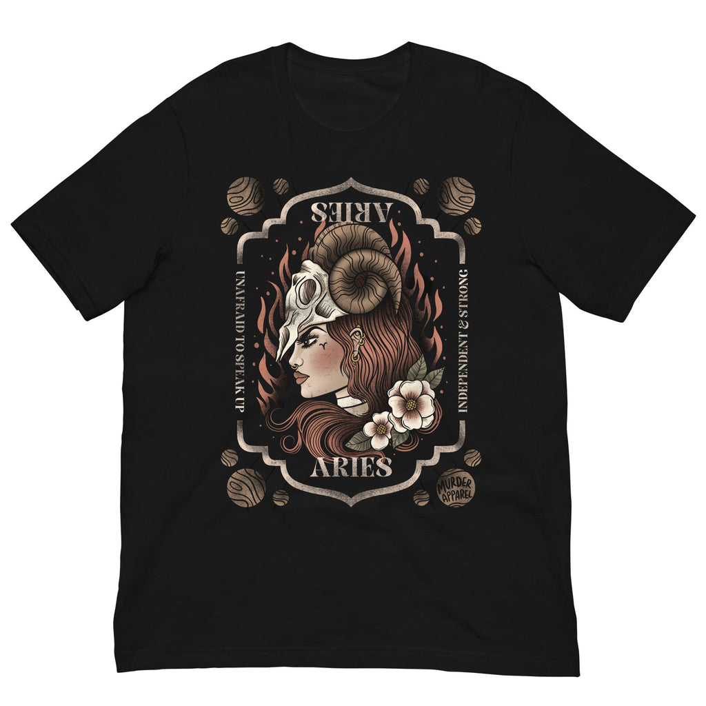 Murder Apparel Aries Zodiac T-Shirt