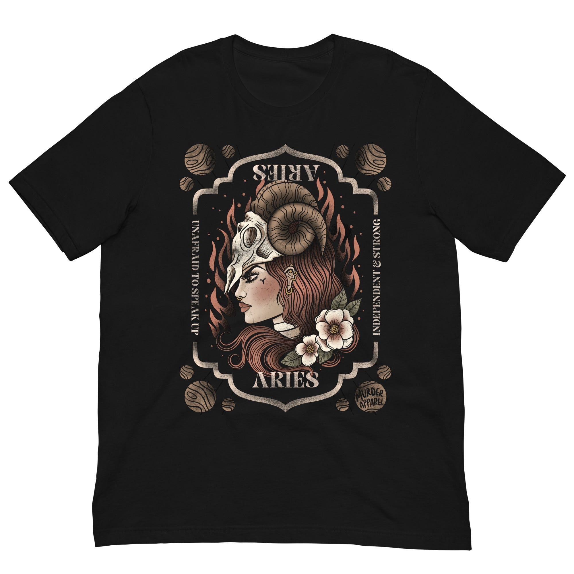 Murder Apparel Aries Zodiac T-Shirt