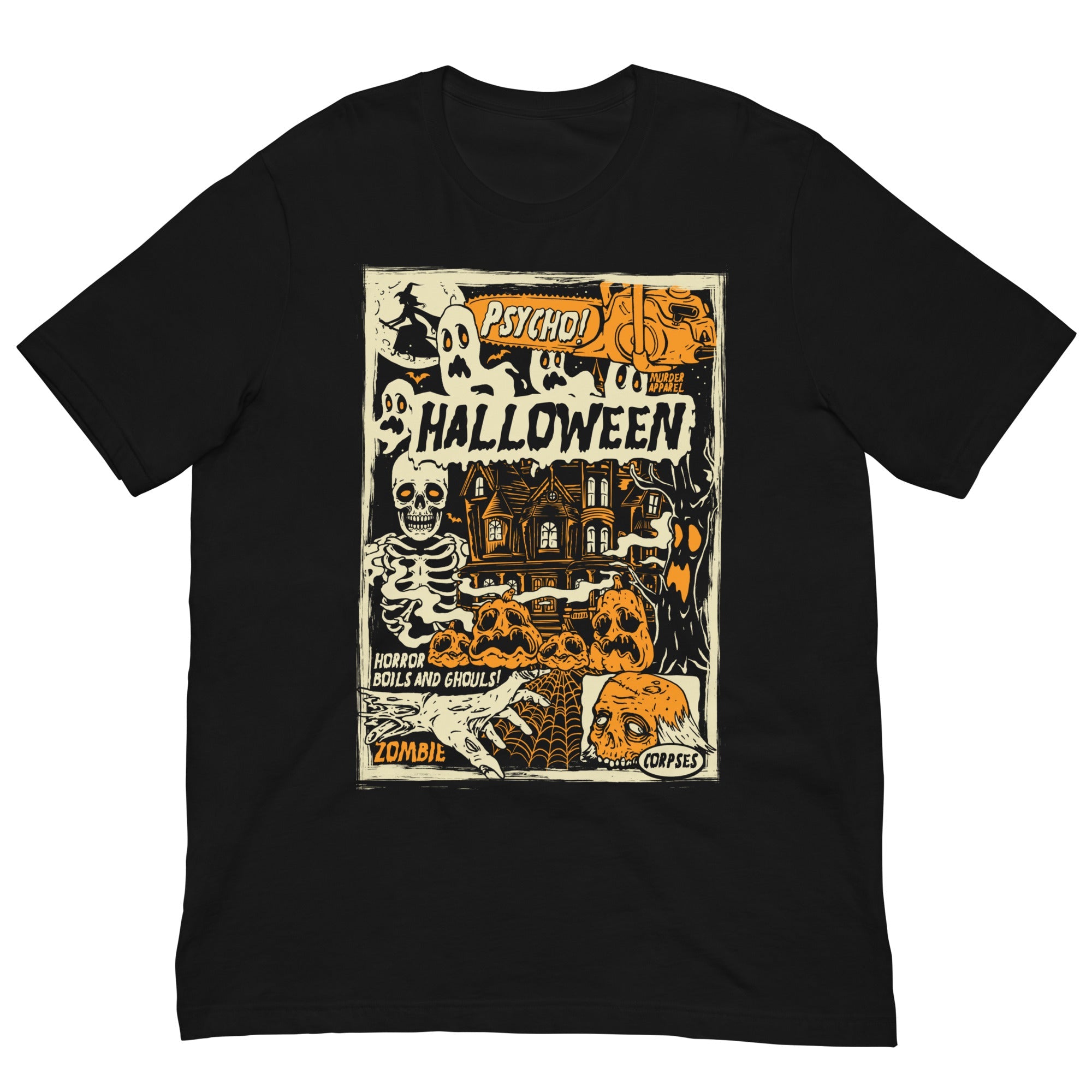 Murder Apparel Retro Halloween Vibes T-Shirt
