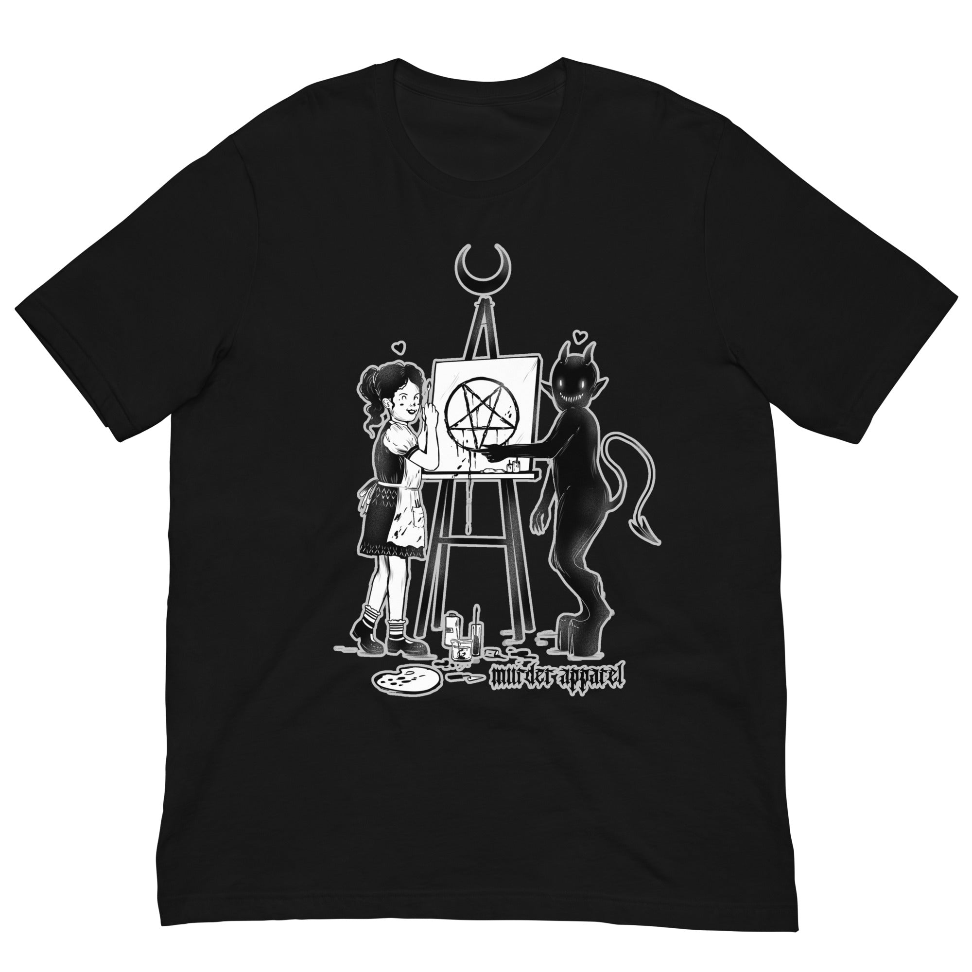 Murder Apparel Satan Paint Night T-Shirt